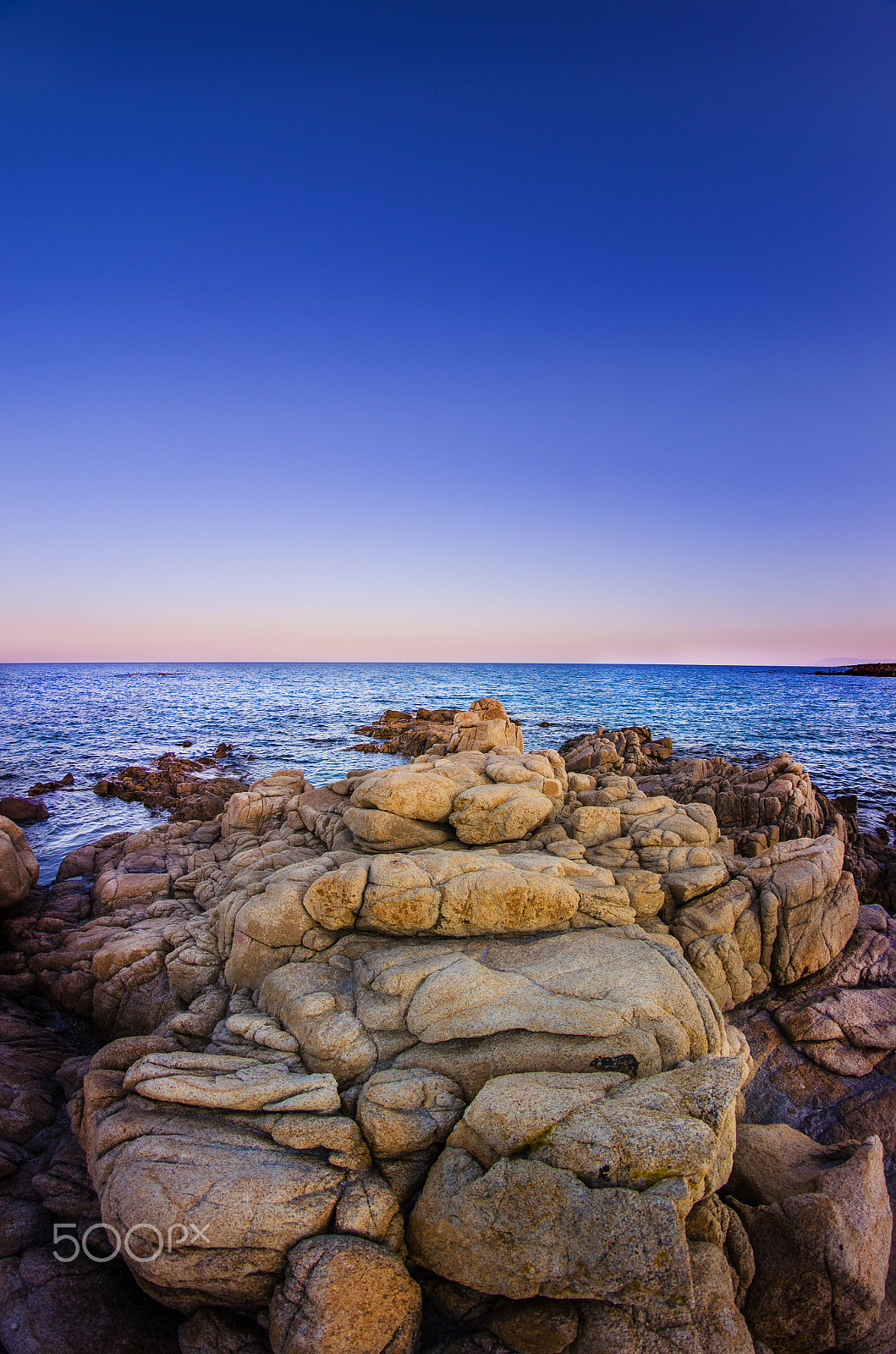 Nikon D5100 + Samyang 8mm F3.5 Aspherical IF MC Fisheye sample photo. Sea sunset photography