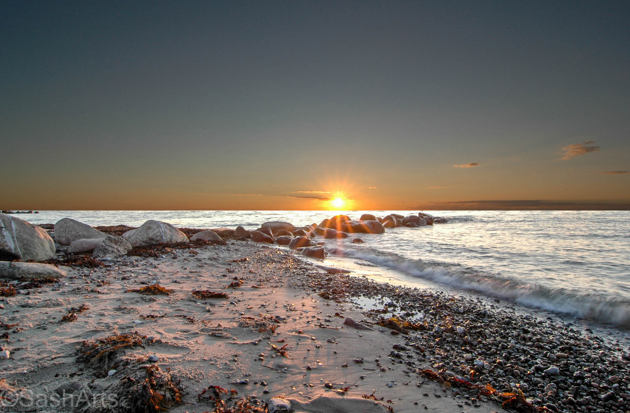 Tokina AT-X Pro 12-24mm F4 (IF) DX sample photo. Sunset in tisvilde photography