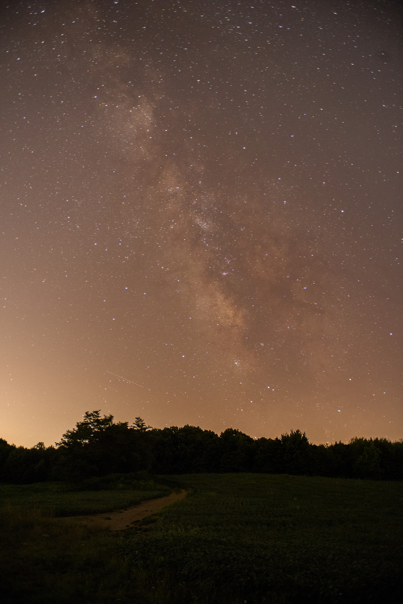 Nikon AF-S Nikkor 28-70mm F2.8 ED-IF sample photo. 8-6-16 milky way photography