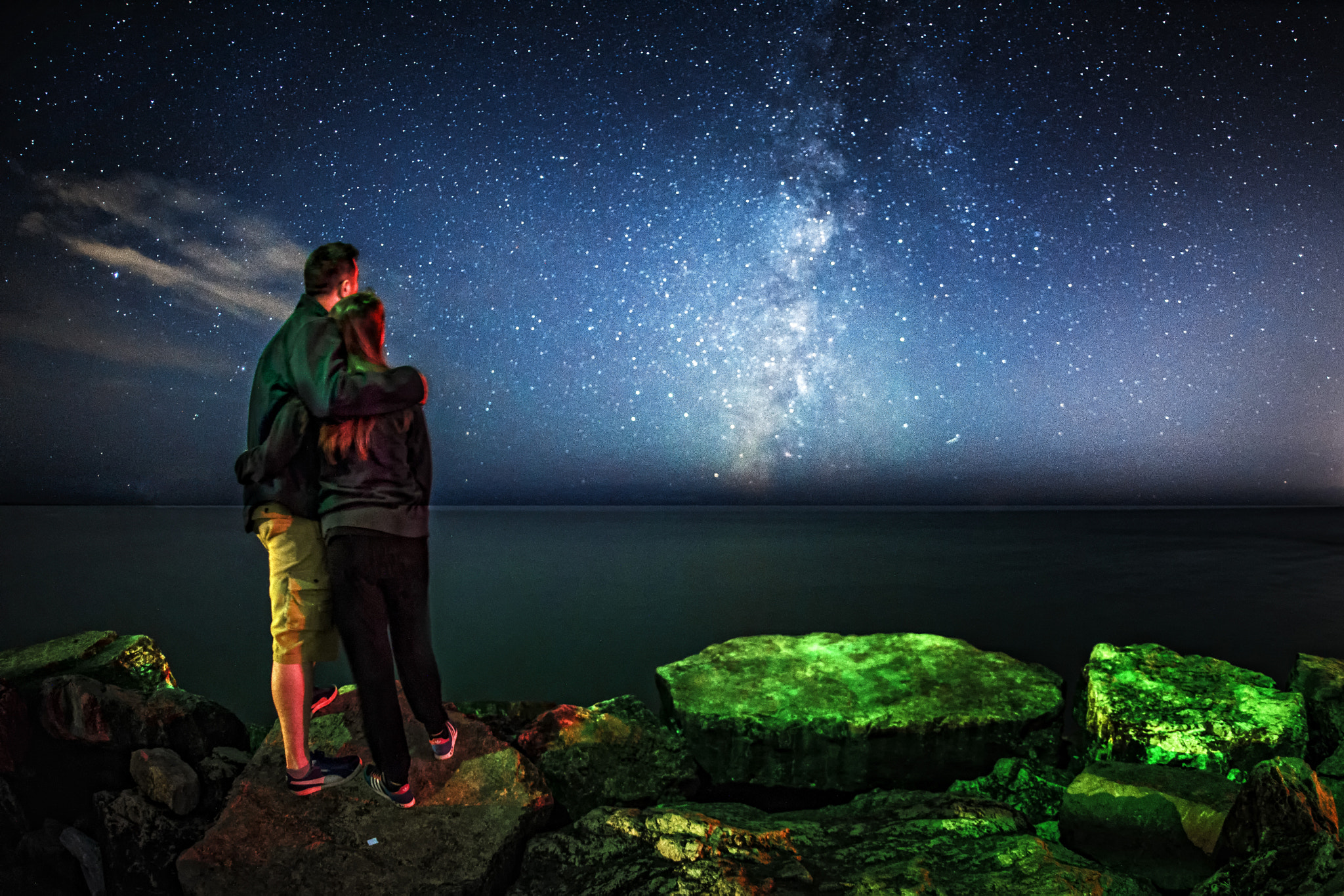 Nikon D750 + Sigma 15mm F2.8 EX DG Diagonal Fisheye sample photo. Observing the milky way photography