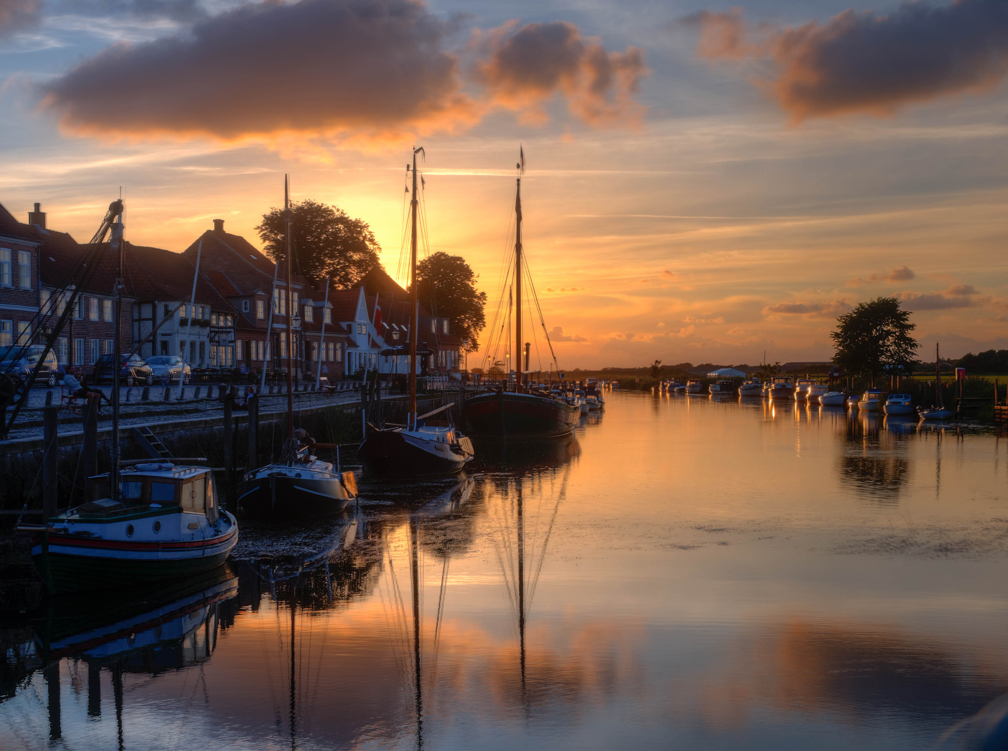 Panasonic Lumix DMC-GX7 sample photo. Wharf at ribe, denmark, photography