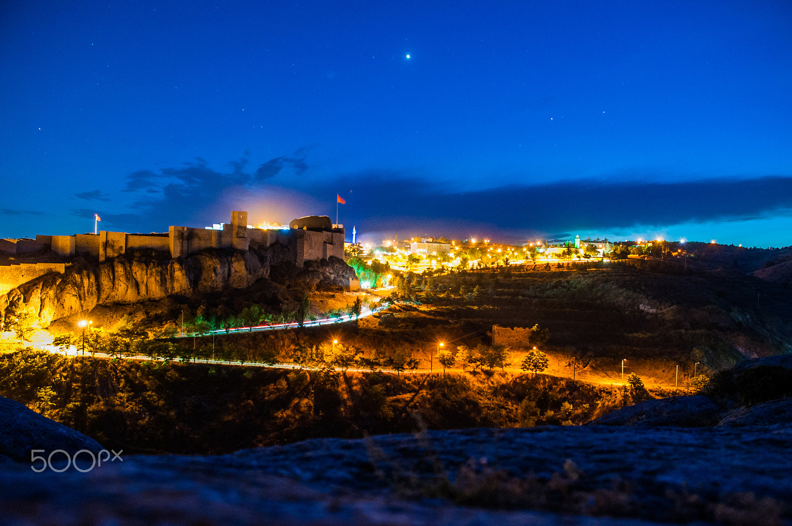Nikon D5000 sample photo. Harput castle photography