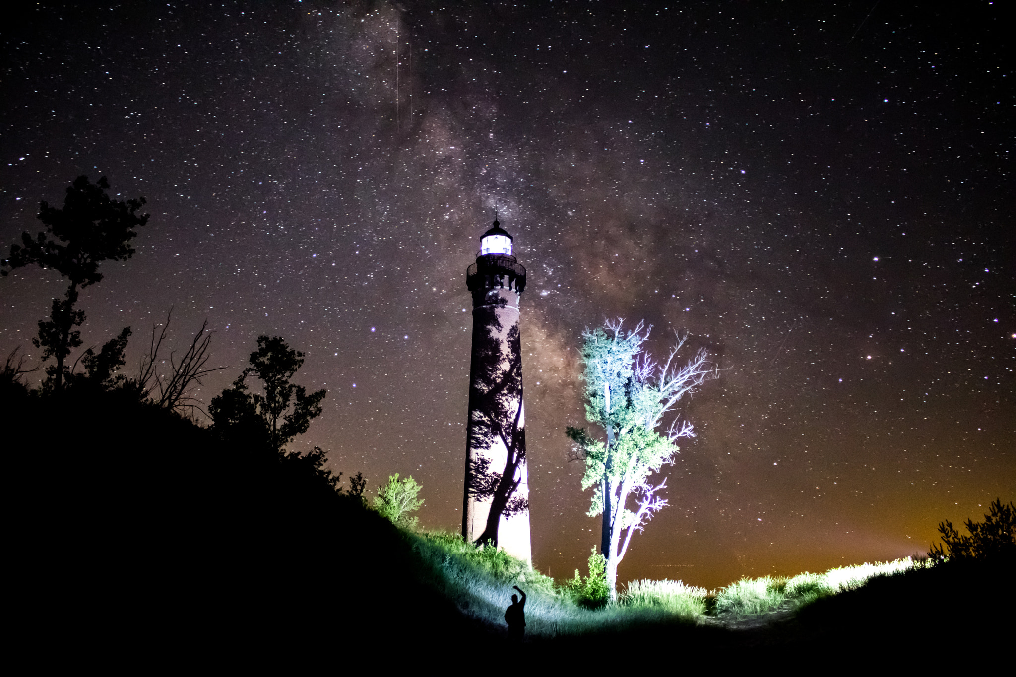 Canon EOS 760D (EOS Rebel T6s / EOS 8000D) sample photo. Little sable point light  photography