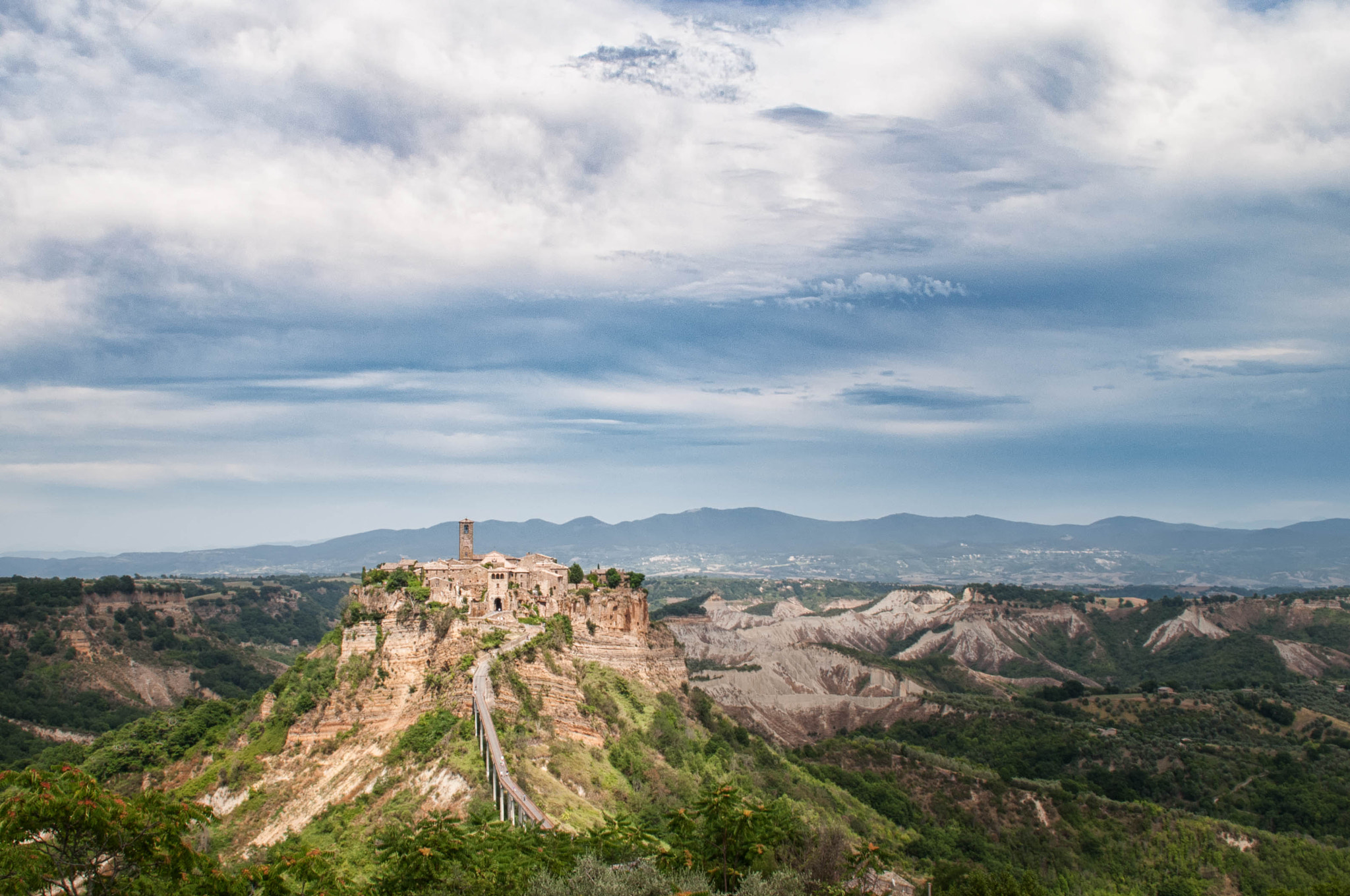 Nikon D300 sample photo. Civita di bagnoregio photography