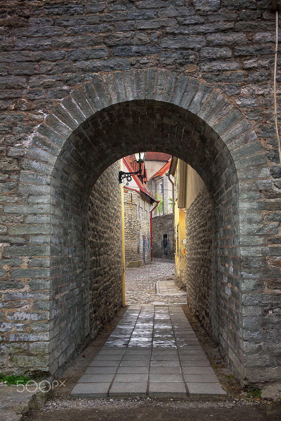 Canon EF-S 24mm F2.8 STM sample photo. Gate in the old wall photography