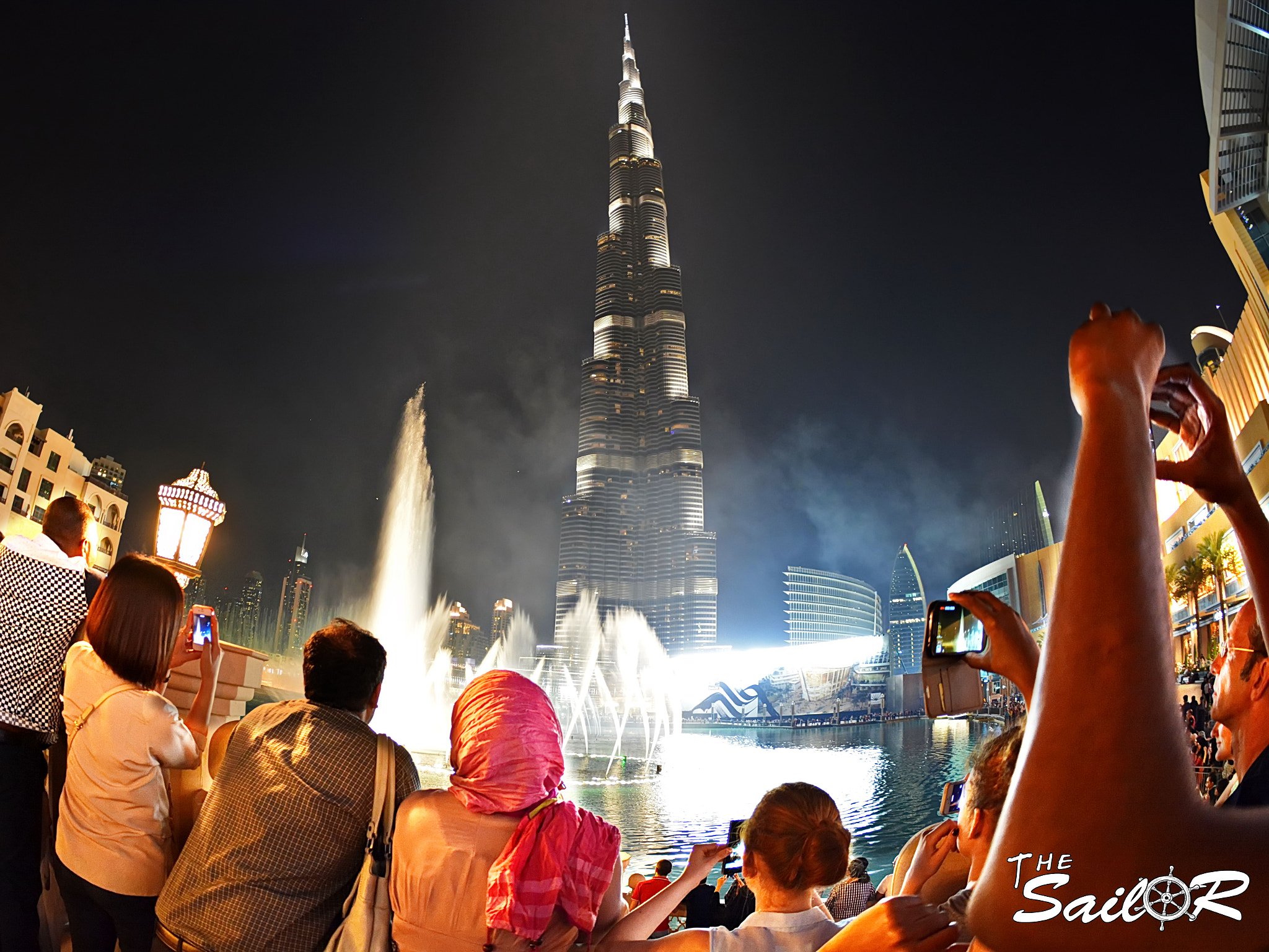 Nikon D7100 + Sigma 10mm F2.8 EX DC HSM Diagonal Fisheye sample photo. Burj khalifa - dubai photography