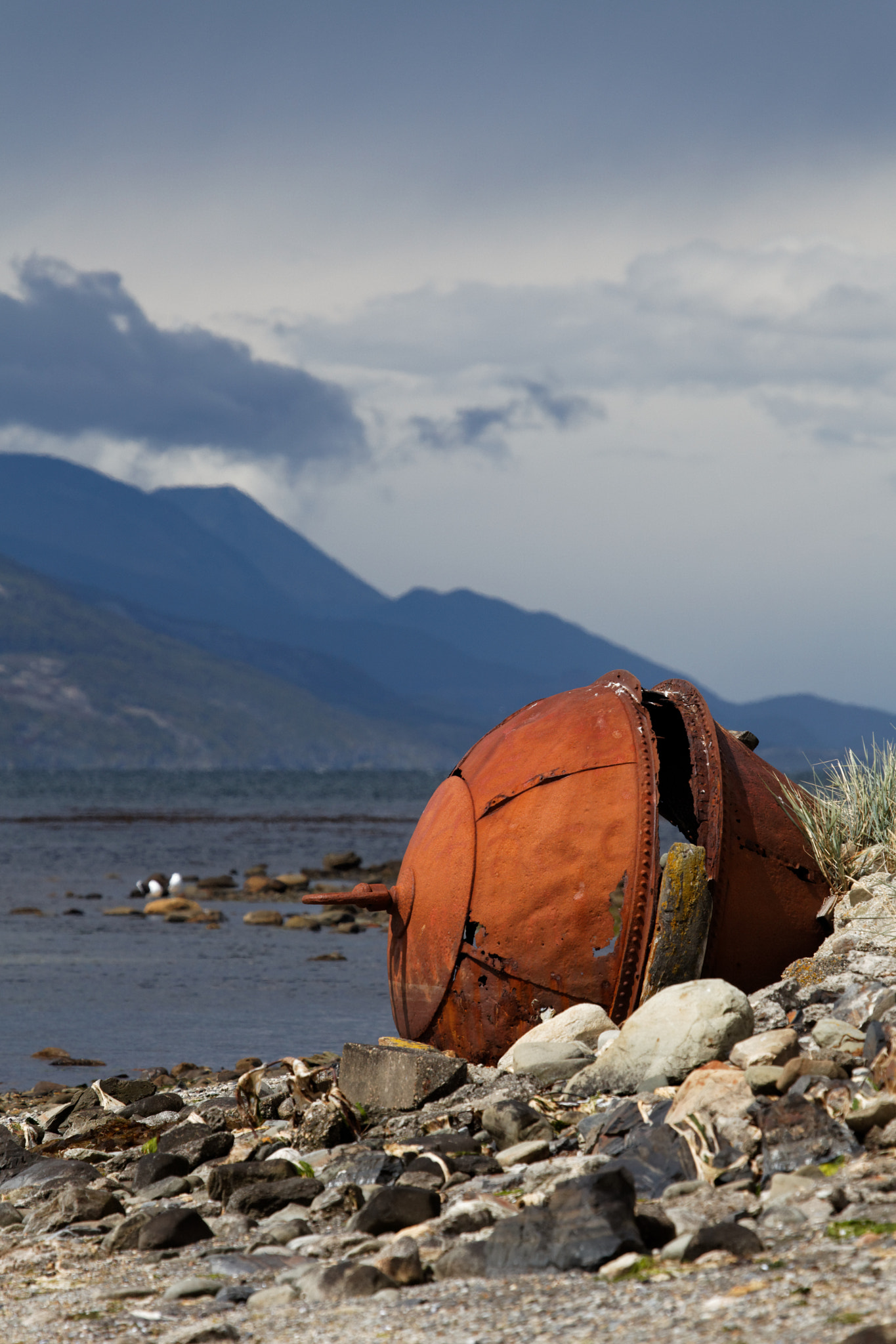 Canon EF 100-400mm F4.5-5.6L IS USM sample photo. Rusted shores photography