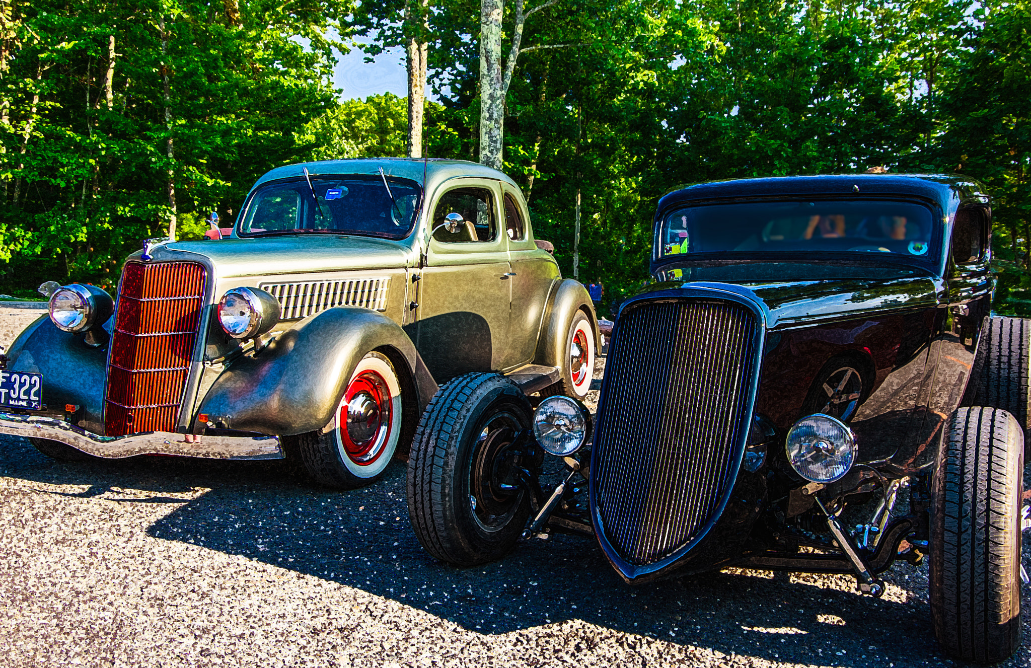 Pentax K-3 sample photo. Abstract hot rods photography
