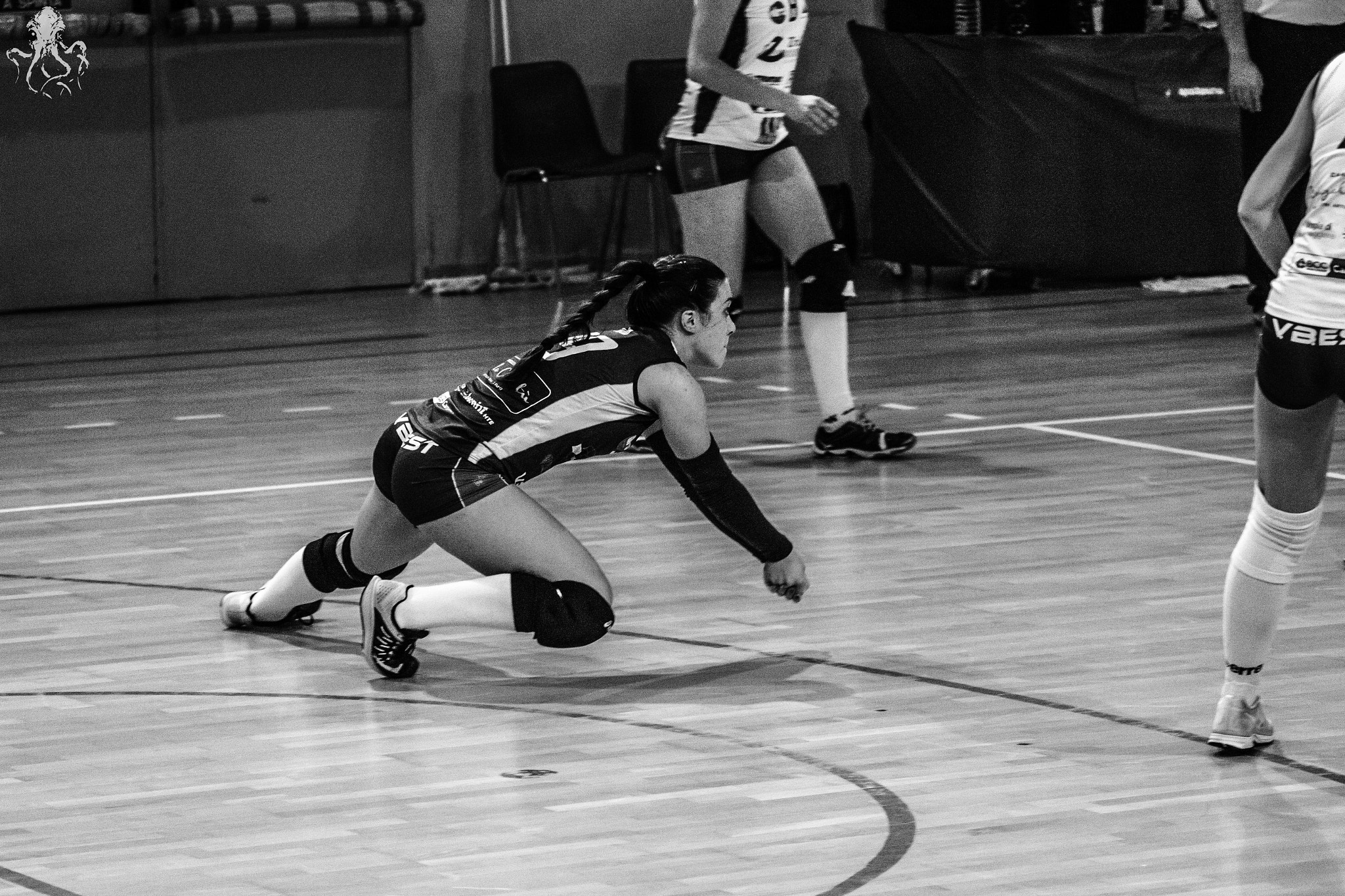 Sigma 70-300mm F4-5.6 APO DG Macro sample photo. Federica (libero) // volley brianza est photography