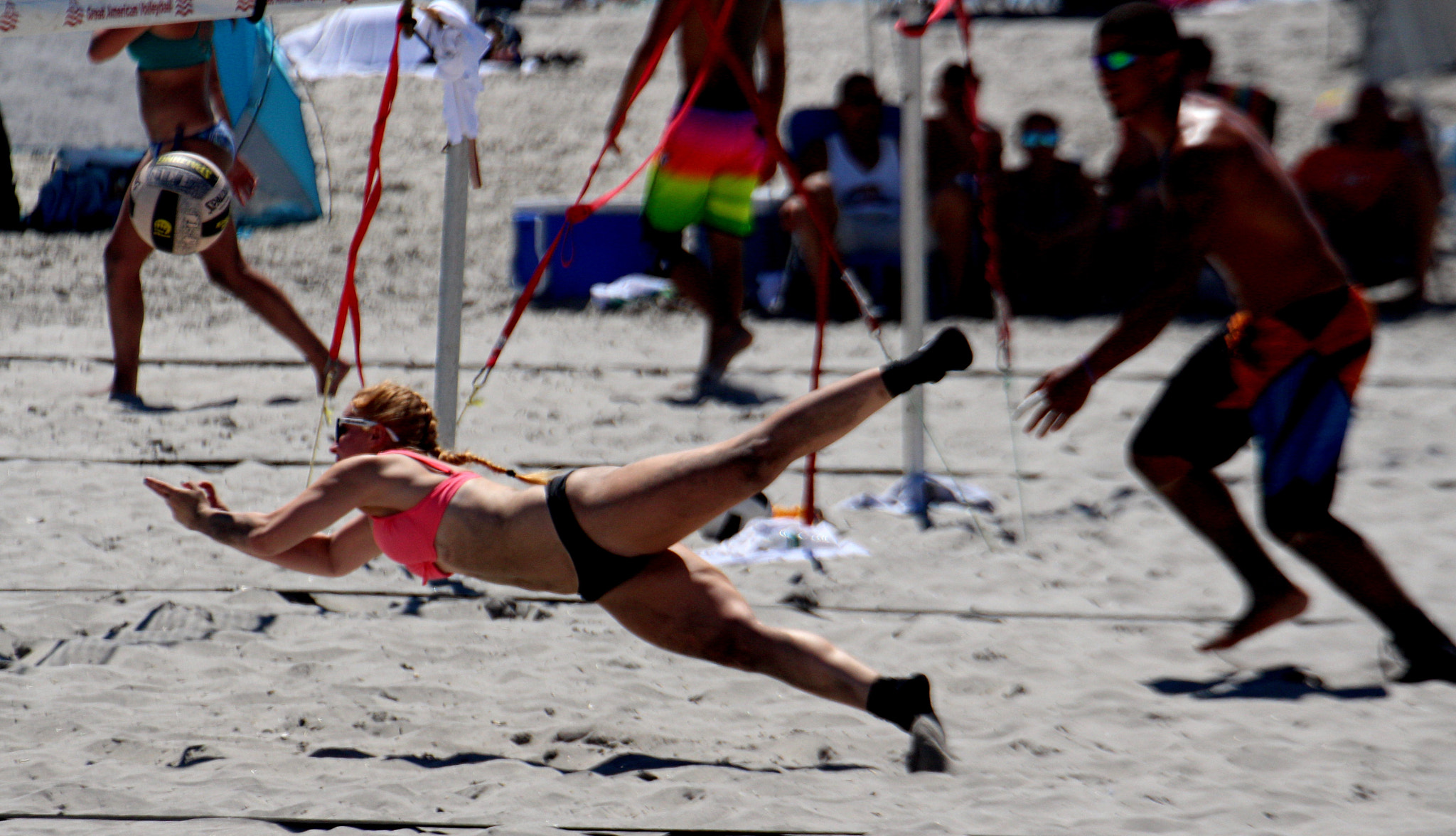 Canon EF 70-300mm F4-5.6L IS USM sample photo. Volleyball photography