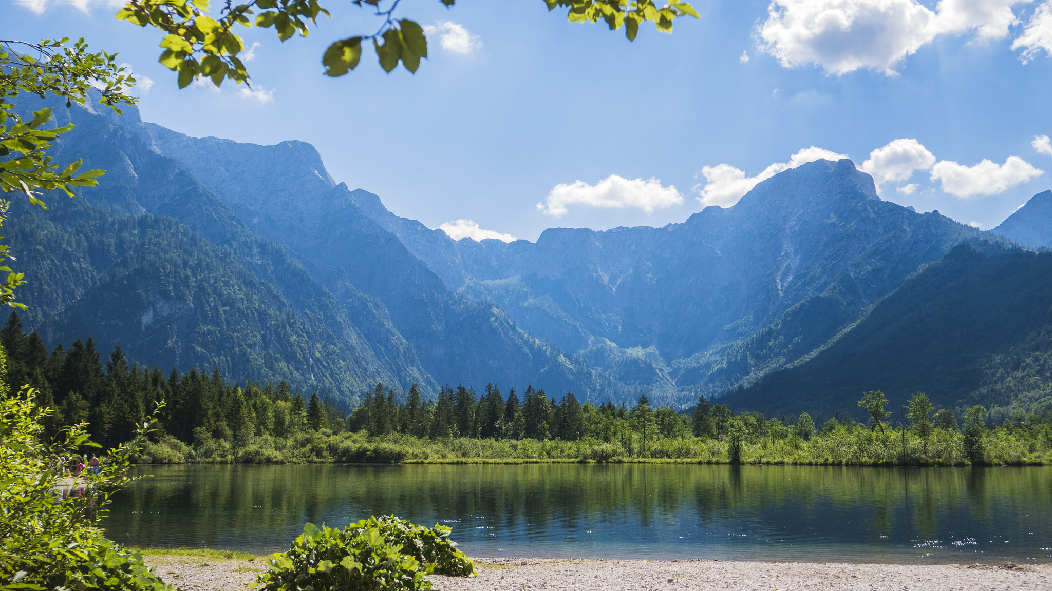 Panasonic DMC-G70 sample photo. Lake in the mountains photography