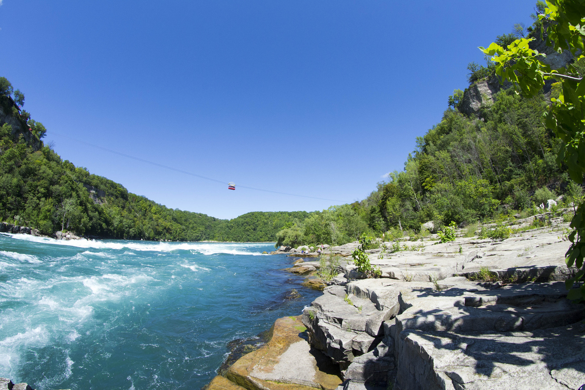 Samyang 8mm F3.5 Aspherical IF MC Fisheye sample photo. Niagara gorge photography