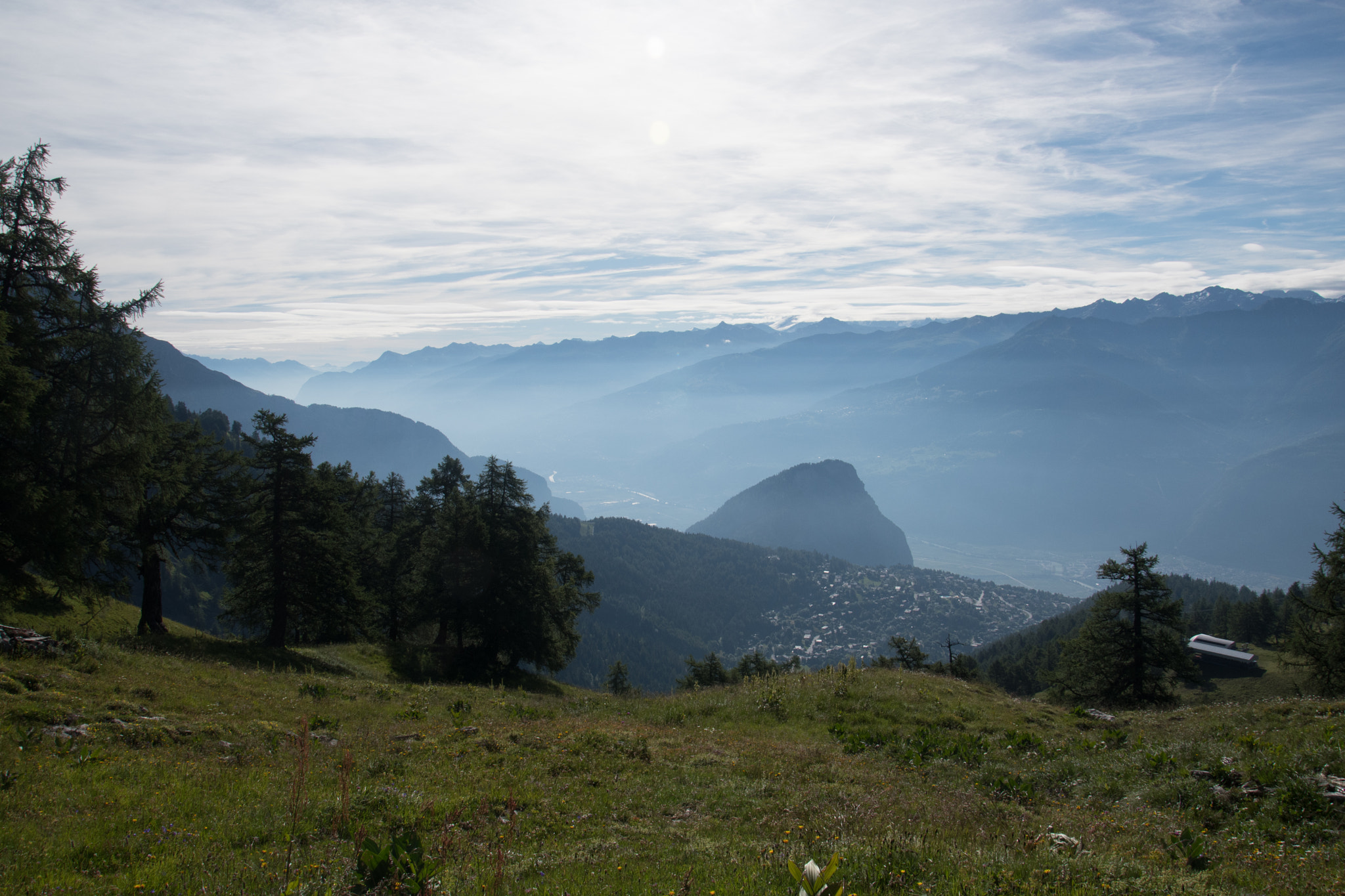 Nikon D500 sample photo. Vue sur la vallée photography