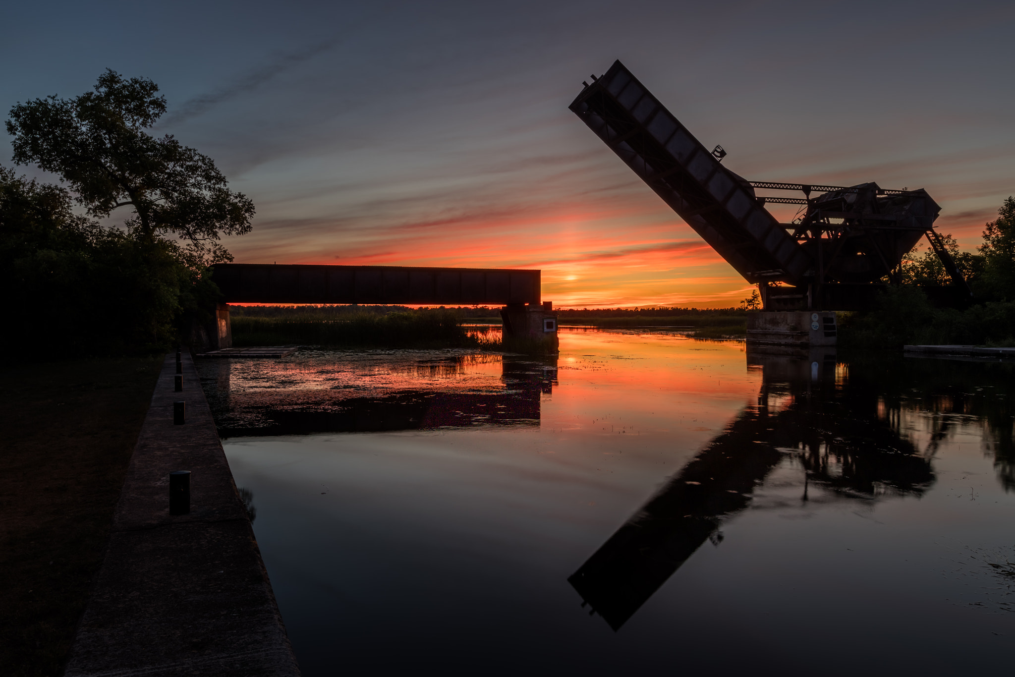 Sigma 24mm F1.4 DG HSM Art sample photo. Old train bridge photography