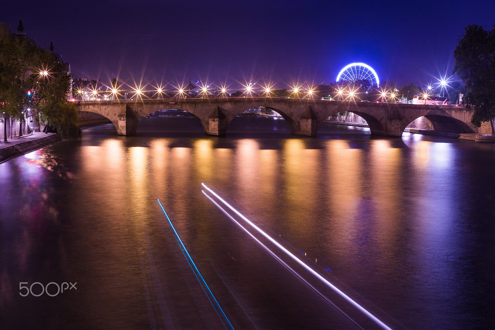 Canon EOS 6D + Canon EF 50mm F1.8 II sample photo. Pont marie paris - long exposure photography