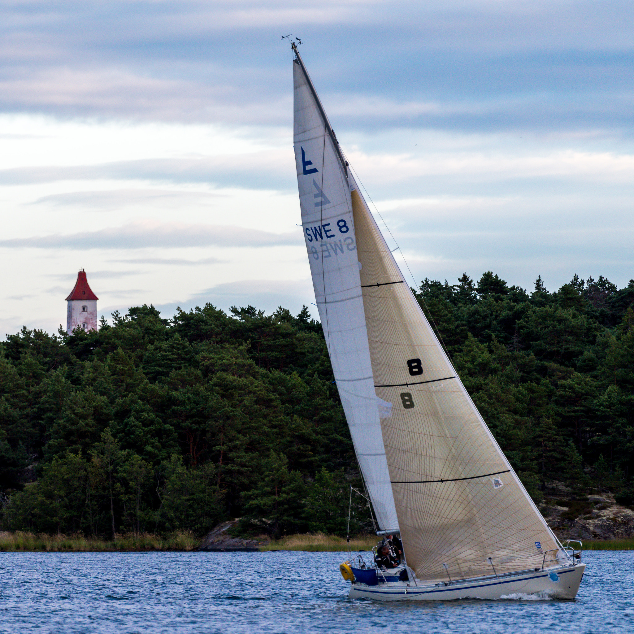 Pentax K-1 sample photo. Sailing outside spåröbåk photography