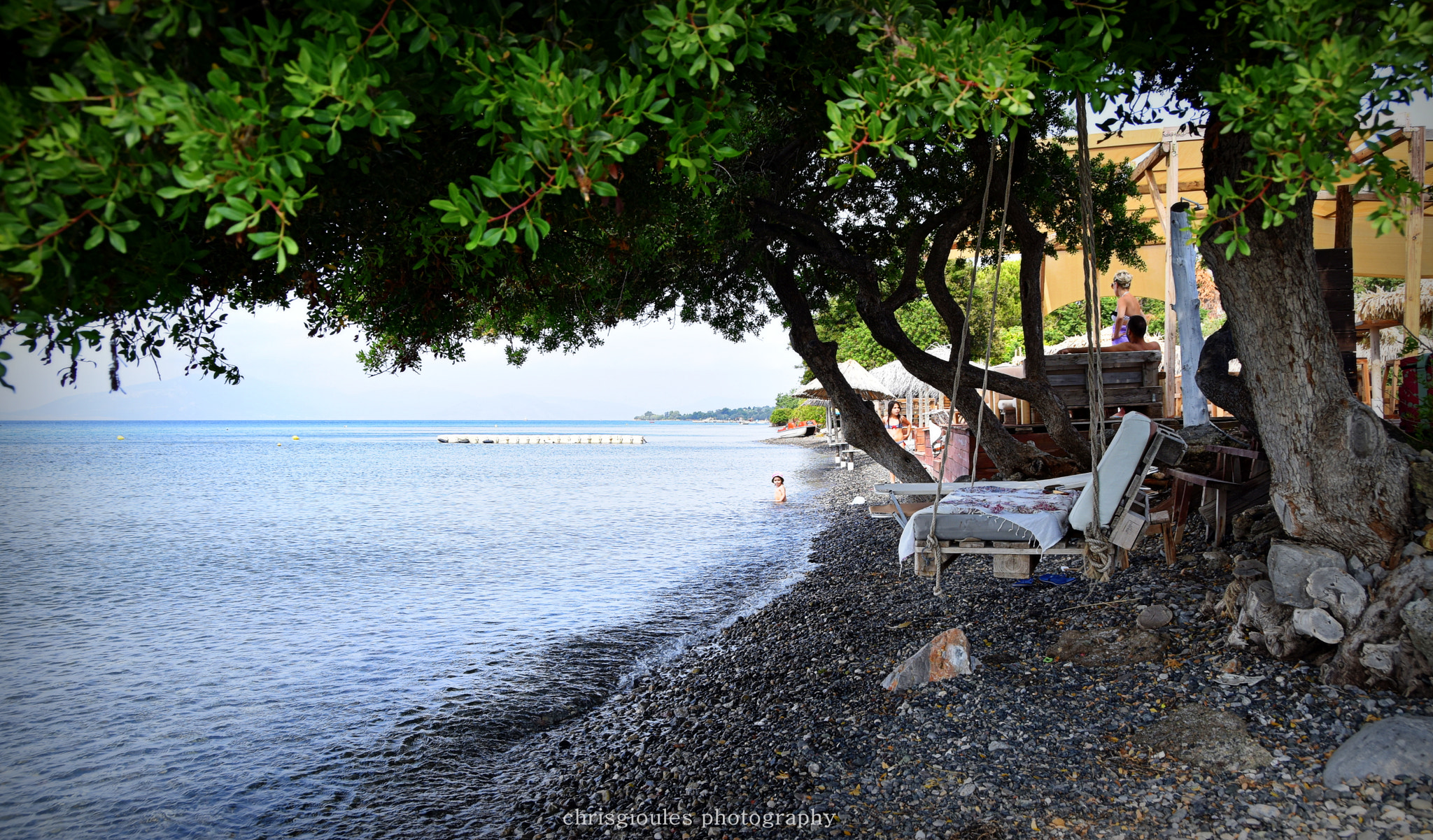 Nikon D5500 + Nikon AF-S DX Nikkor 18-200mm F3.5-5.6G ED VR II sample photo. Place to empty your mind.... evoia-politika-greece photography