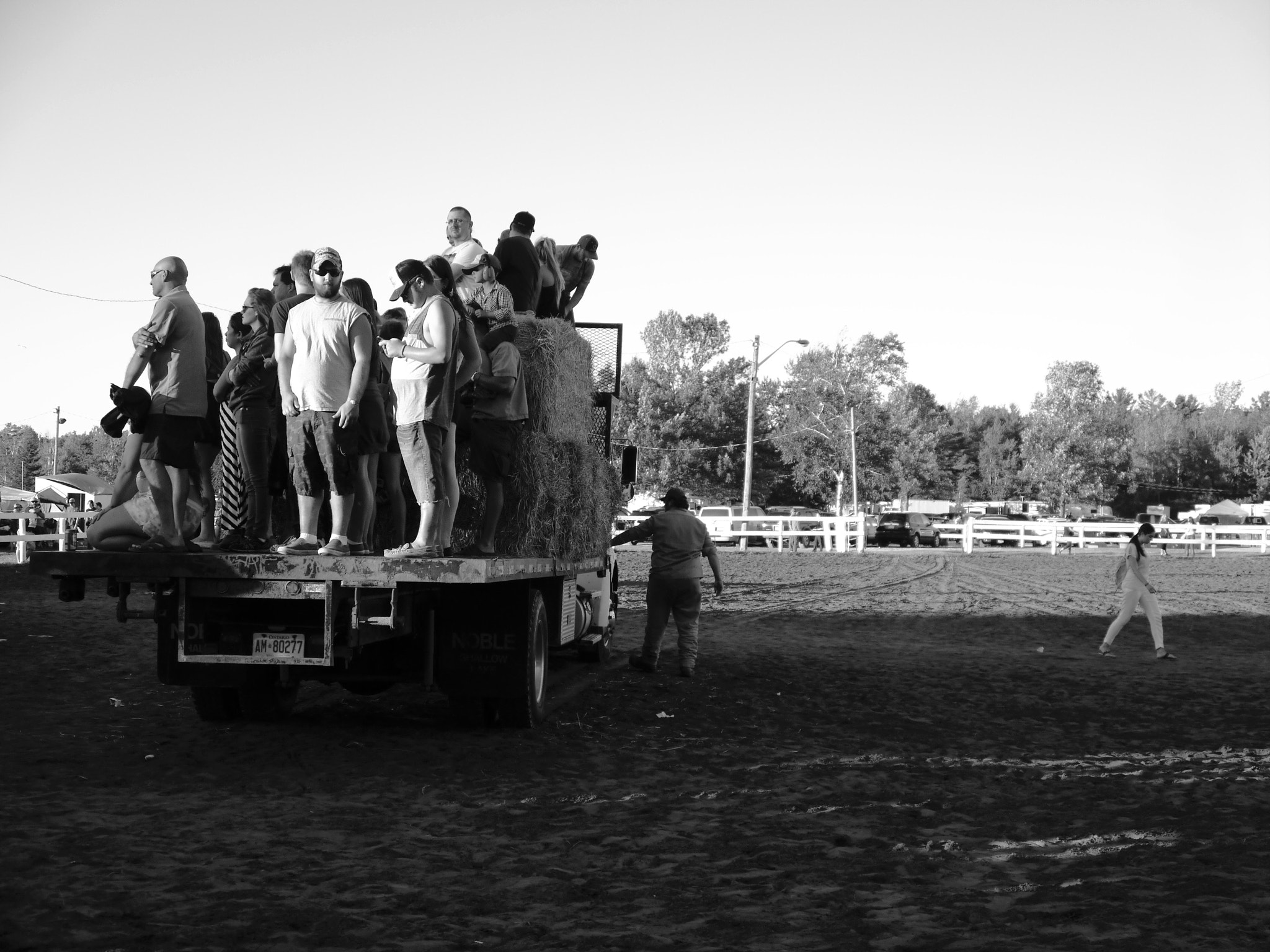 Panasonic Lumix DMC-GF3 sample photo. Watching smash-up derby photography
