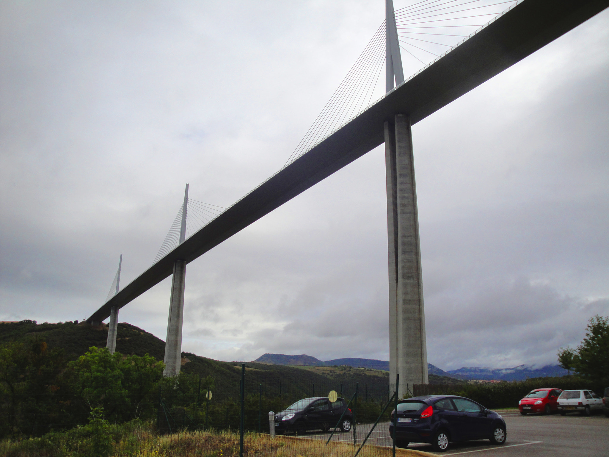 Sony DSC-W275 sample photo. Viaduc de millau photography