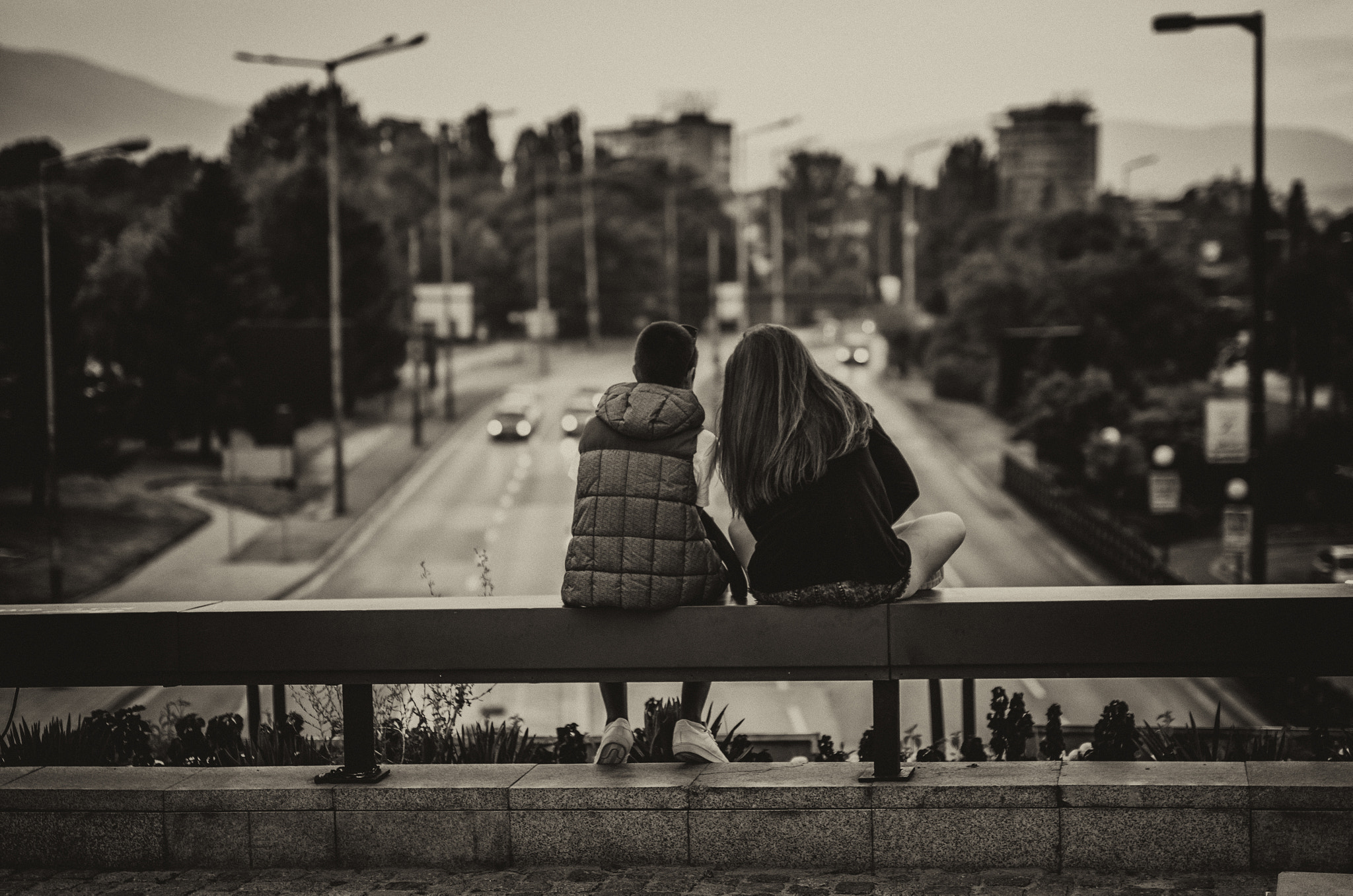 Nikon D7000 + Sigma 50mm F1.4 DG HSM Art sample photo. On the bridge photography