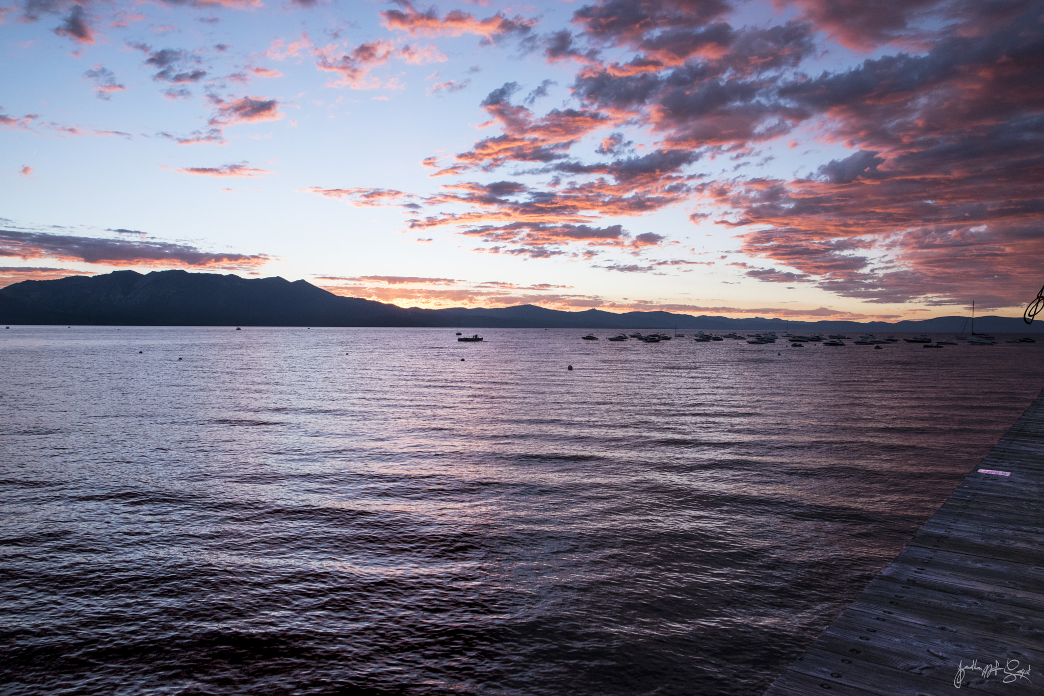 Nikon D5500 + Sigma 17-70mm F2.8-4 DC Macro OS HSM | C sample photo. Sunset in south lake tahoe photography