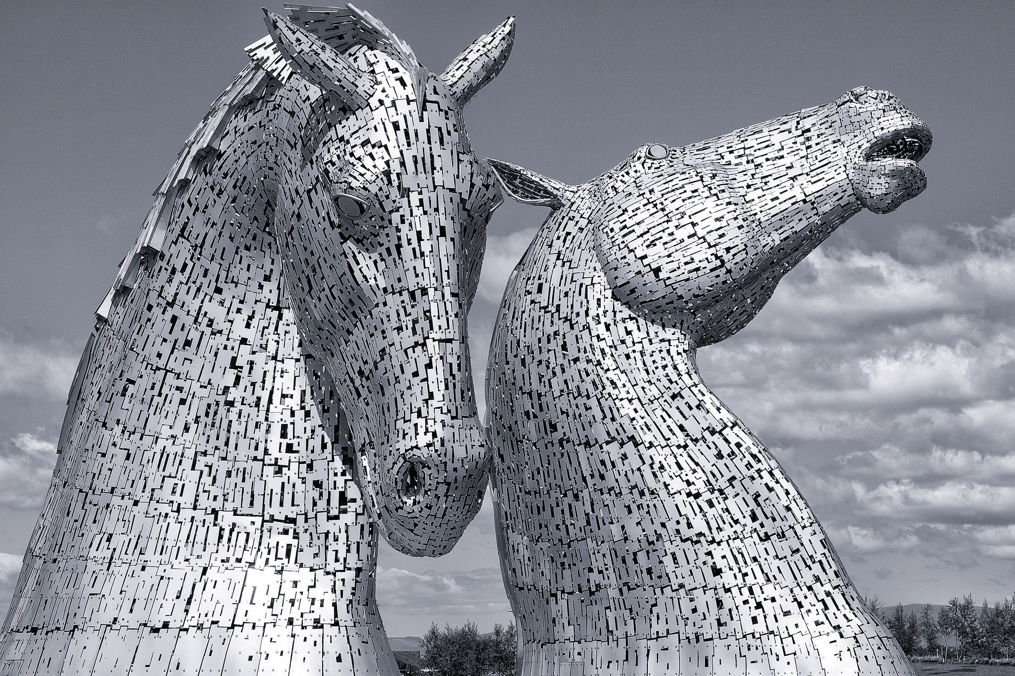 Canon EOS 60D + Canon EF 50mm F1.8 II sample photo. The kelpies photography