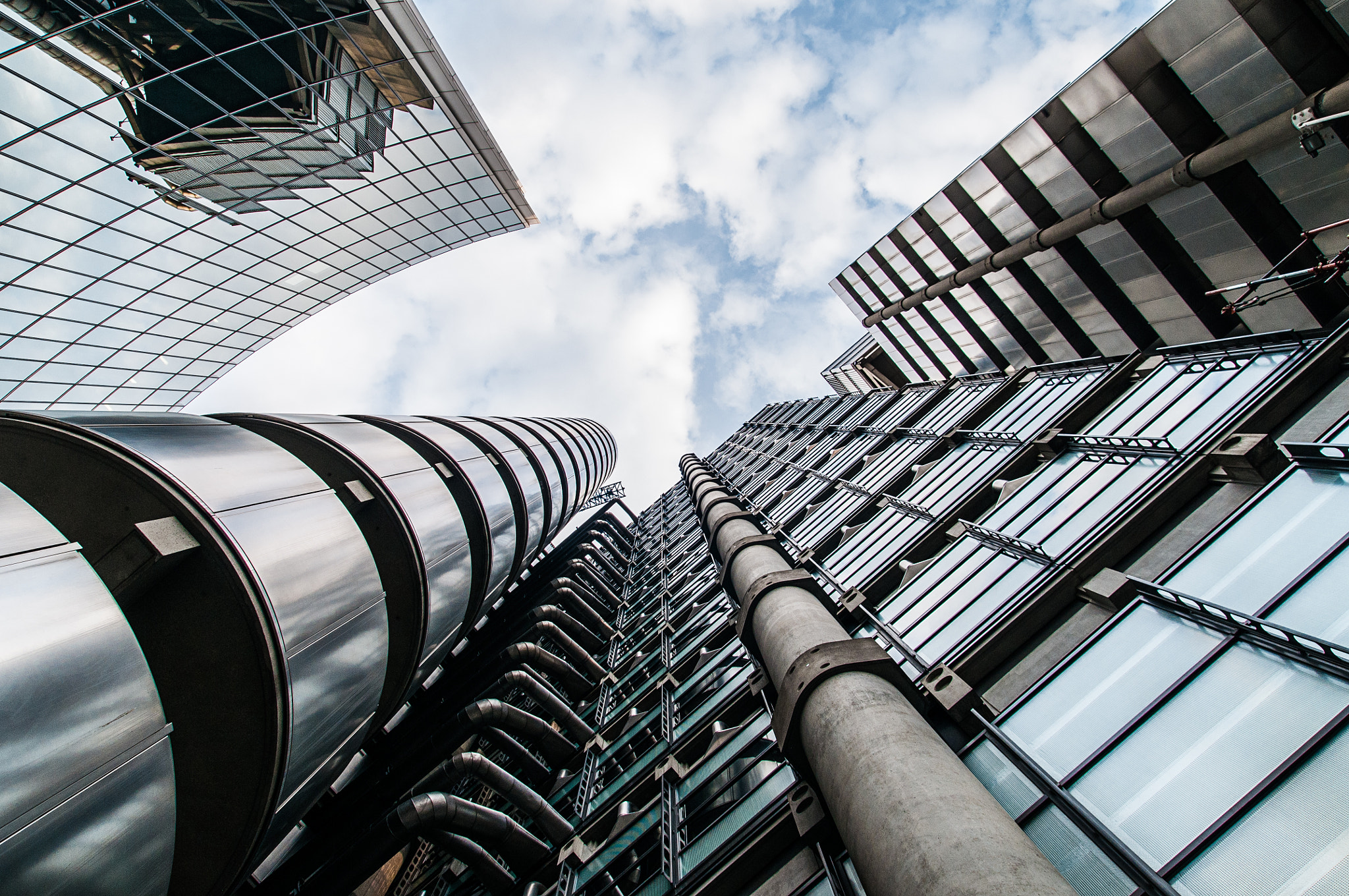 Nikon D300 sample photo. Lloyd's building photography