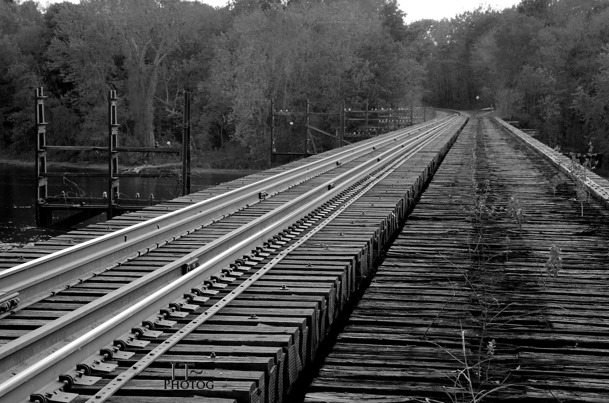 Canon EOS 60D + Canon EF-S 17-55mm F2.8 IS USM sample photo. Railroad tracks 4319 photography