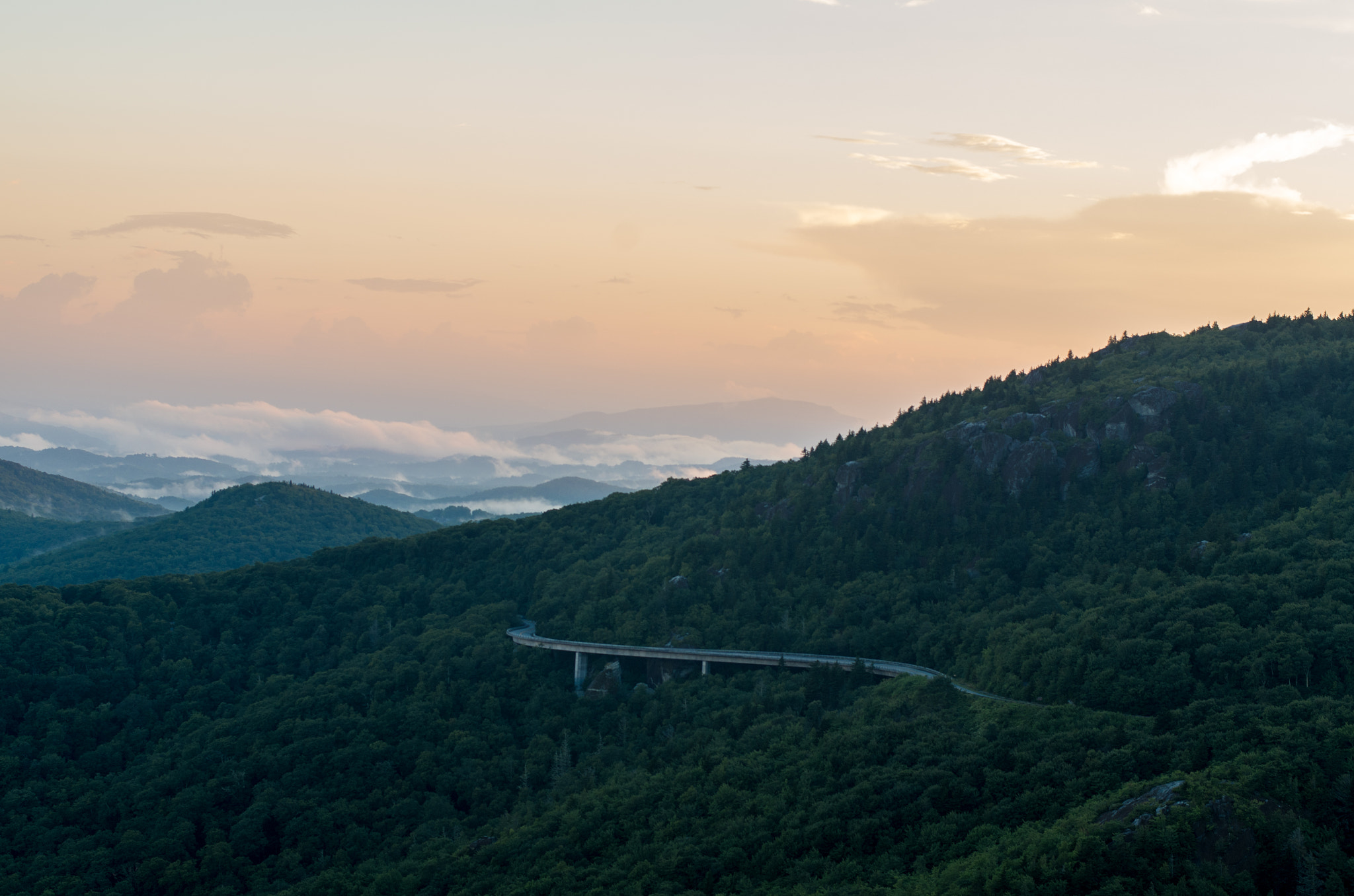 Pentax K-50 + Pentax smc DA* 55mm F1.4 SDM sample photo. Mountain road photography