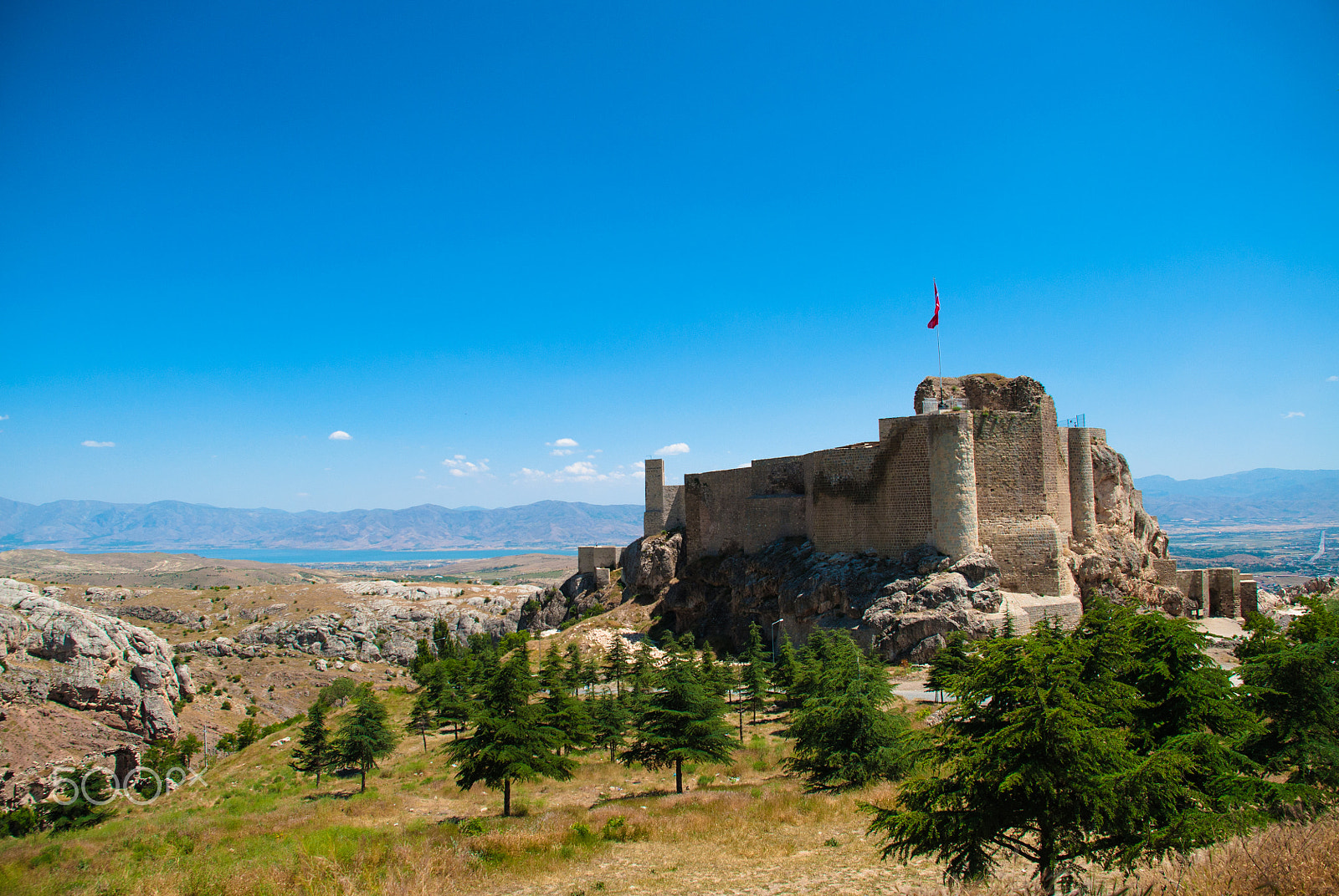 Nikon D5000 sample photo. Castle photography