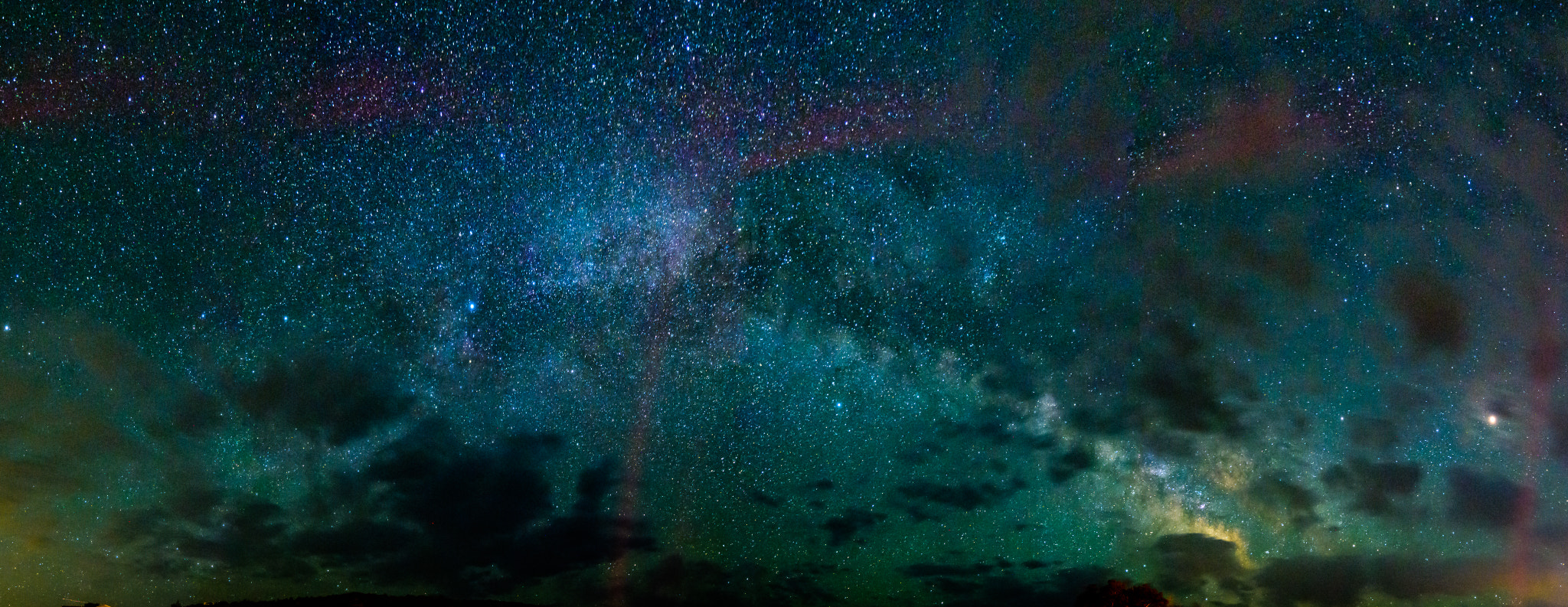 Nikon D4S sample photo. Milky way panoramic. photography