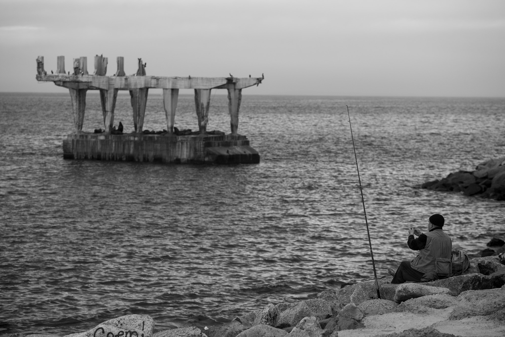 Canon EOS-1Ds Mark III sample photo. Hora de pesca photography