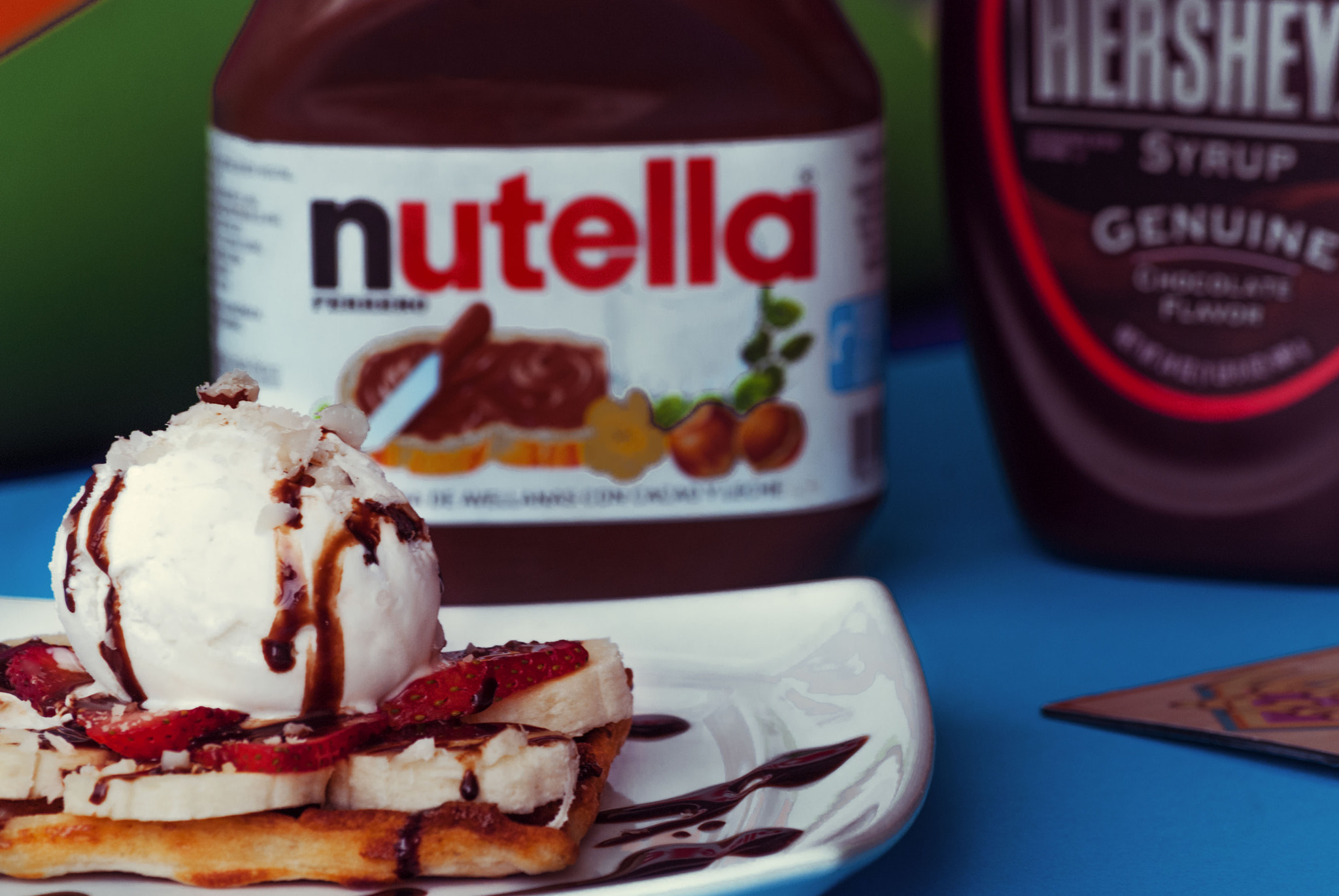 Nikon D80 sample photo. Waffles&flakes photography