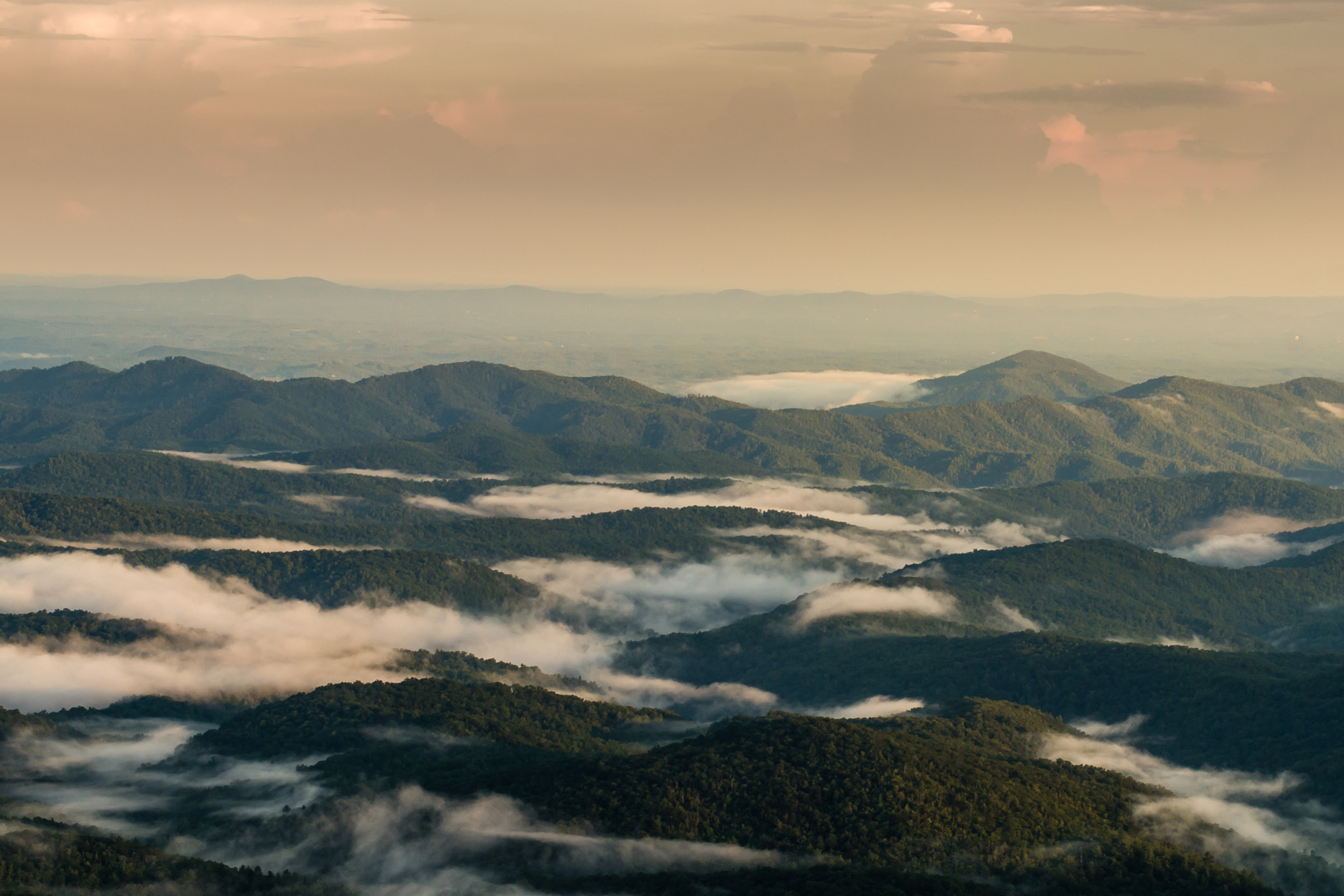 Pentax K-50 + Pentax smc DA* 55mm F1.4 SDM sample photo. Foggy mountains photography