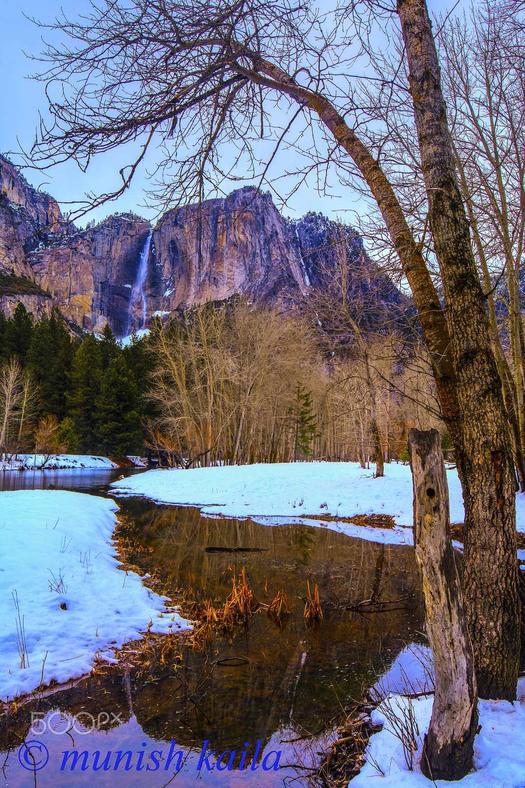 Nikon AF-S Nikkor 16-35mm F4G ED VR sample photo. Water meets snow photography