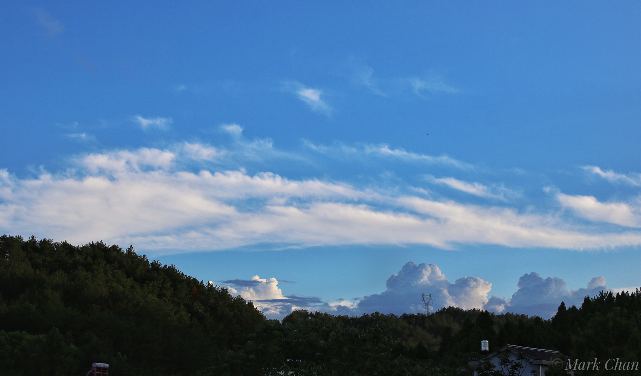 Canon 35mm sample photo. Blue sky photography