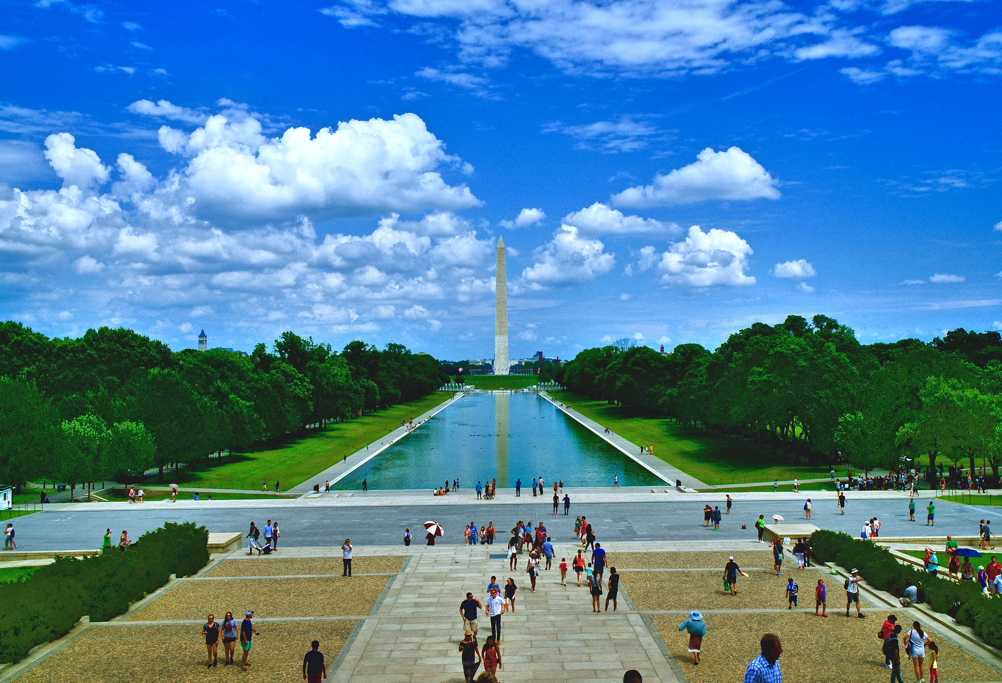 Sony a7R + Sony Distagon T* FE 35mm F1.4 ZA sample photo. Lincoln memorial photography