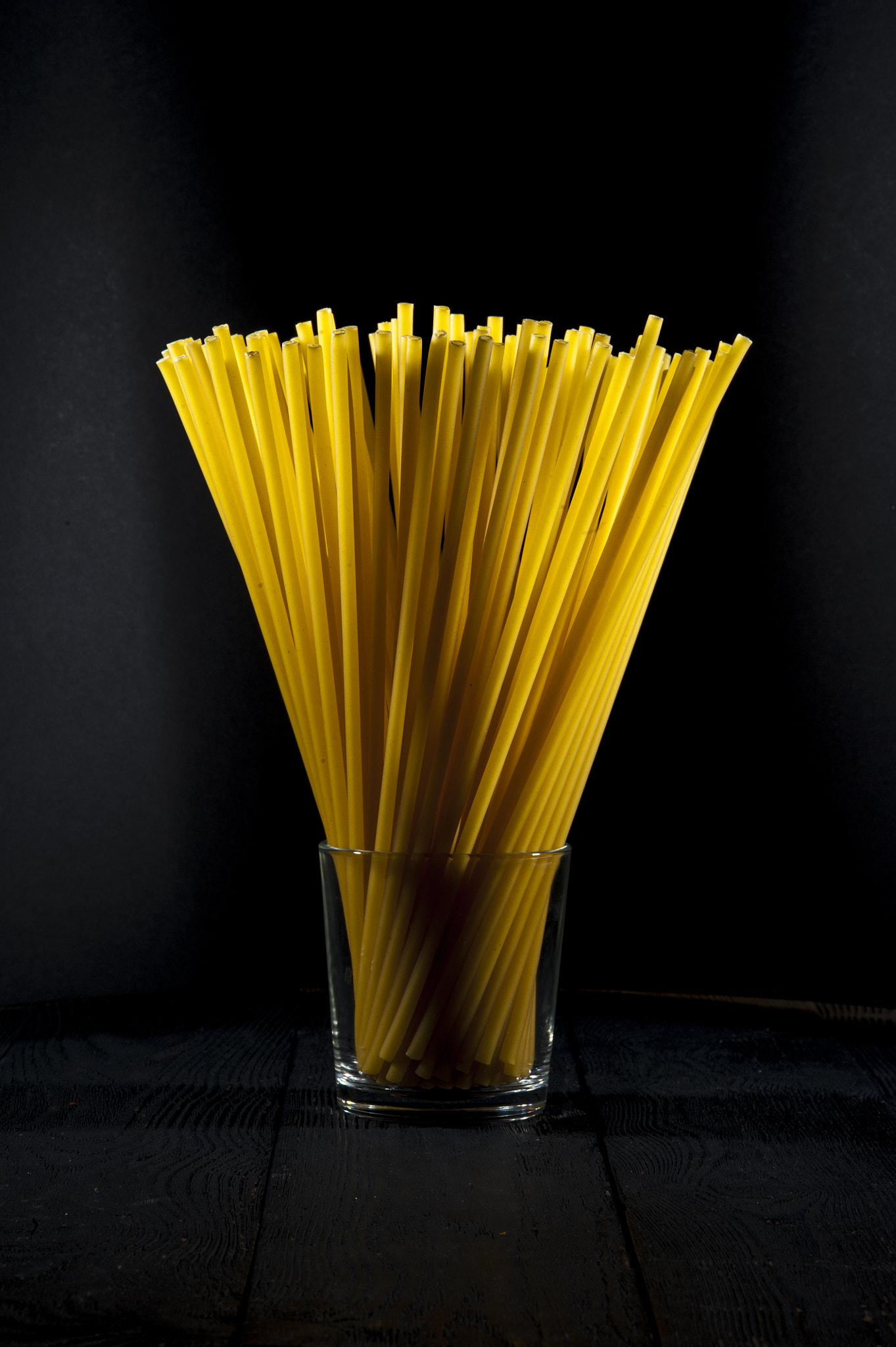 Nikon D700 + AF Micro-Nikkor 105mm f/2.8 sample photo. Bundle of italian pasta in glass photography