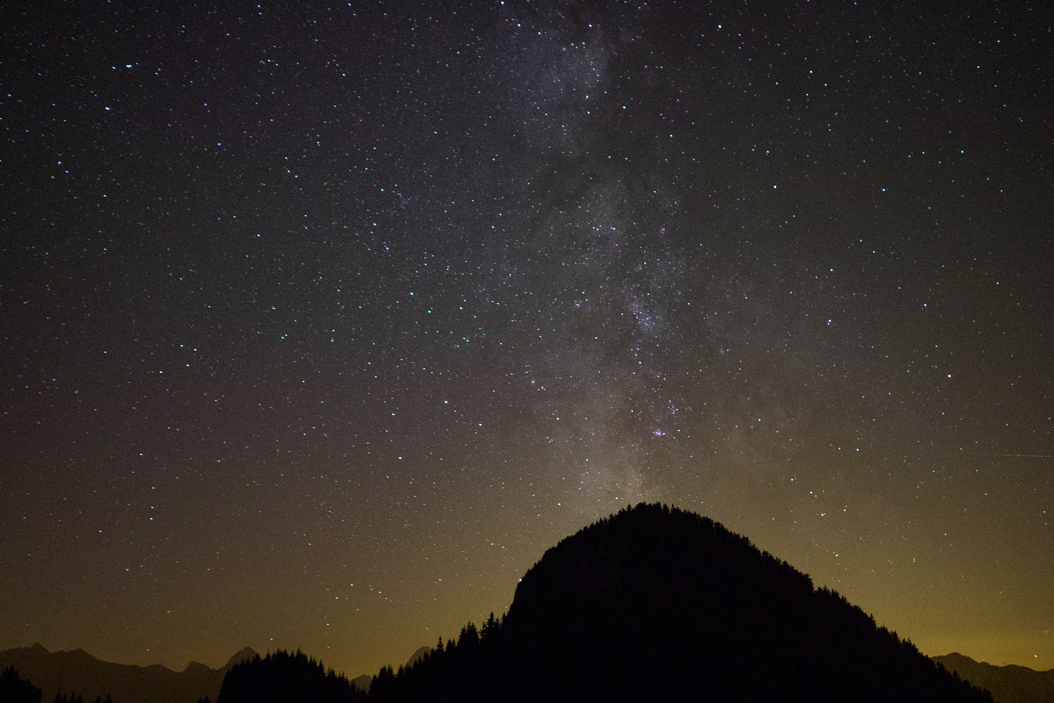 Panasonic Lumix DMC-GM1 + Olympus M.Zuiko Digital 17mm F1.8 sample photo. Milky way m4/3 photography