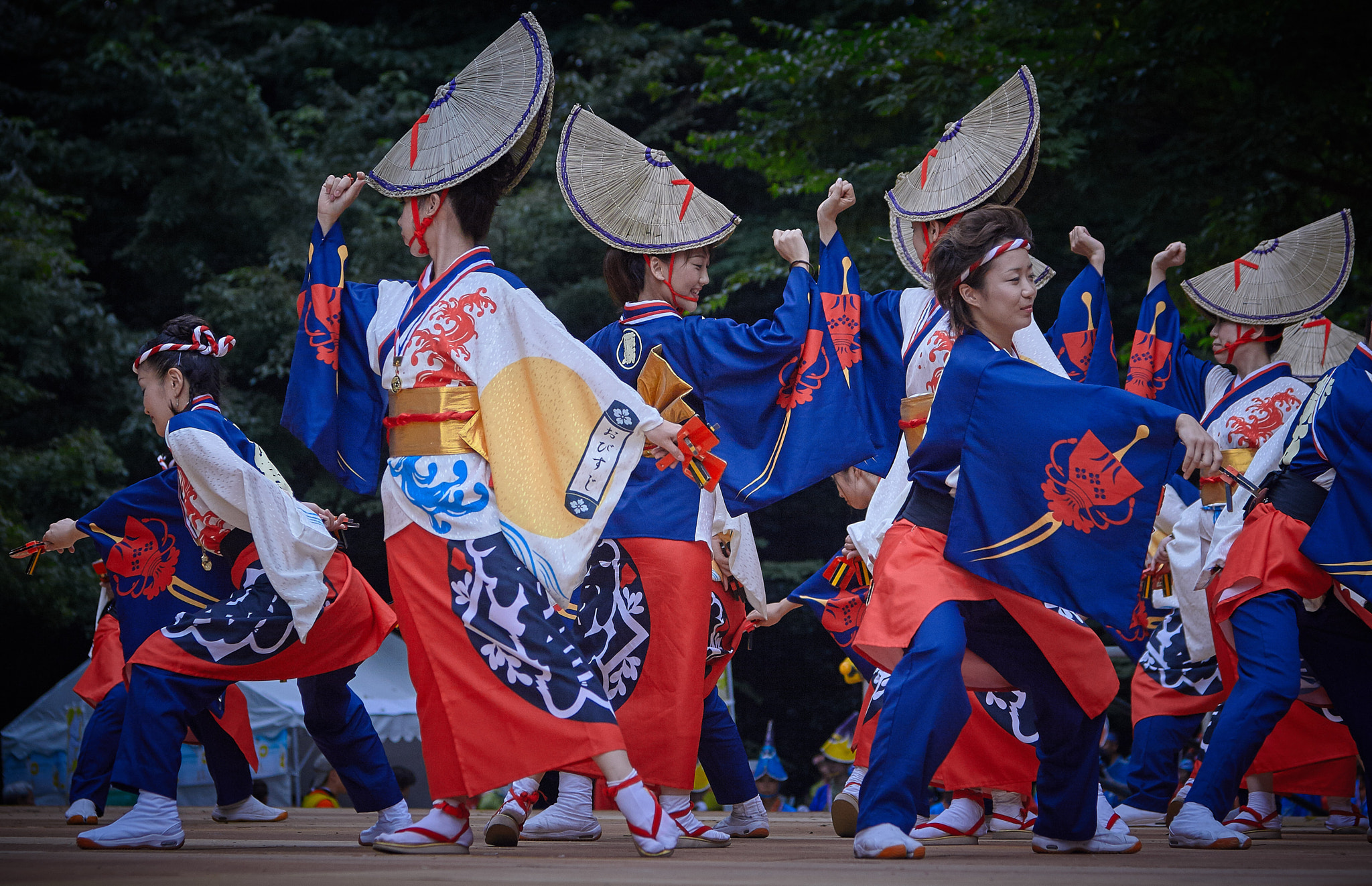 Canon EOS 30D sample photo. Super yosakoi dance festival photography