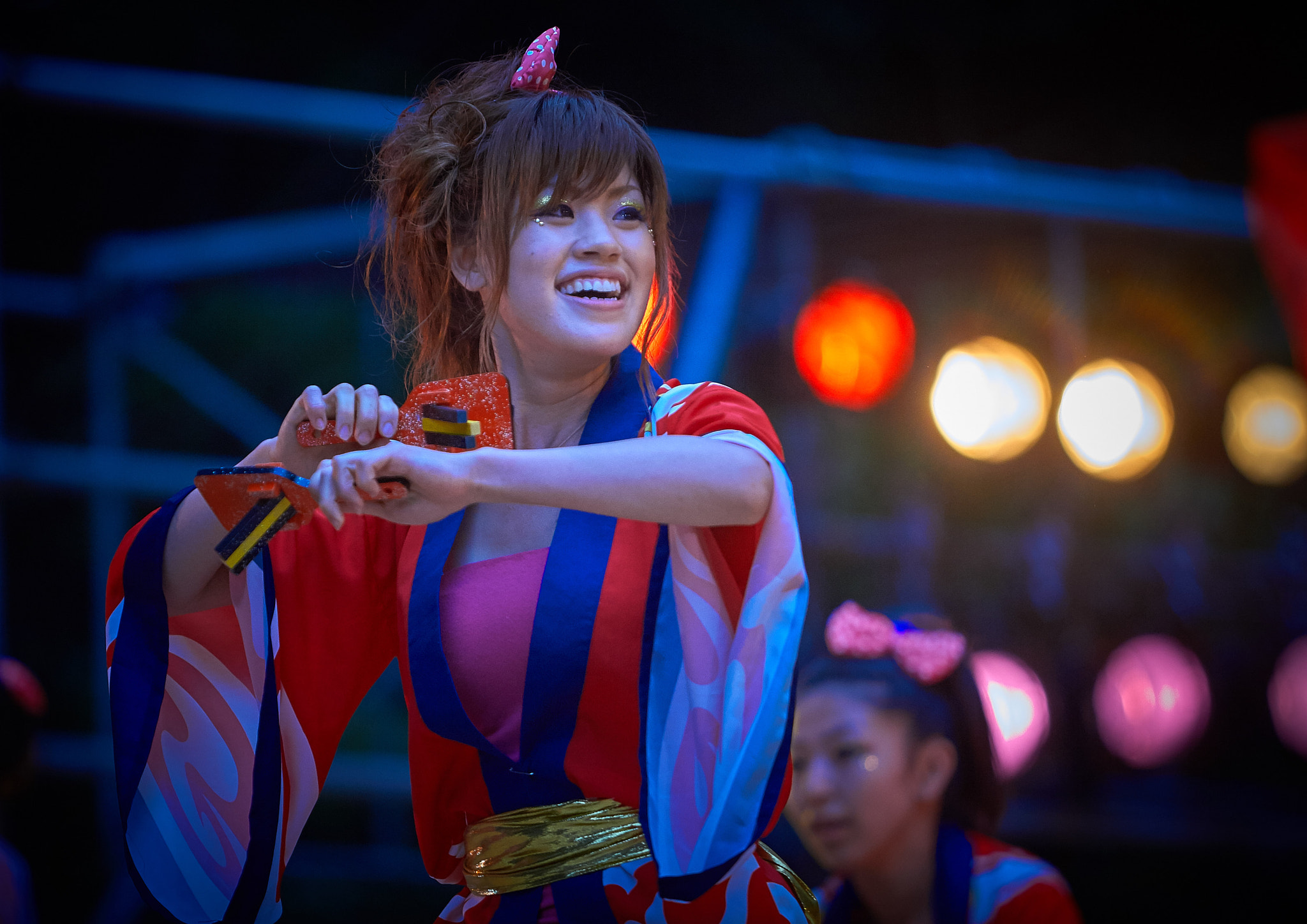 Canon EOS 30D sample photo. Super yosakoi dance festival photography