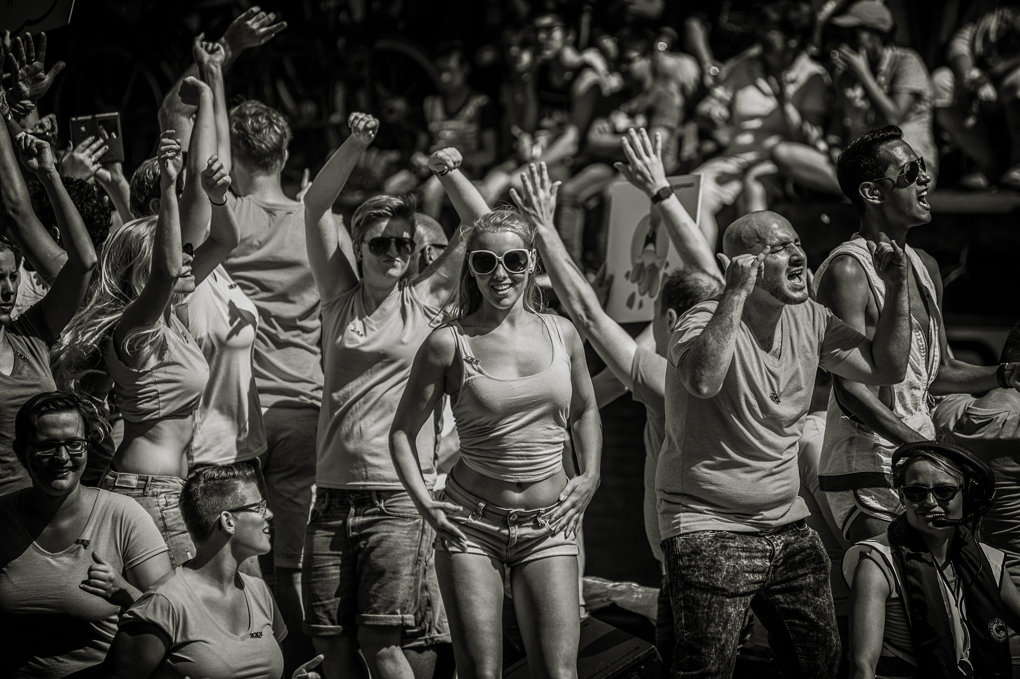 Nikon AF-Nikkor 80-200mm F2.8D ED sample photo. Gay pride amsterdam 2016 photography