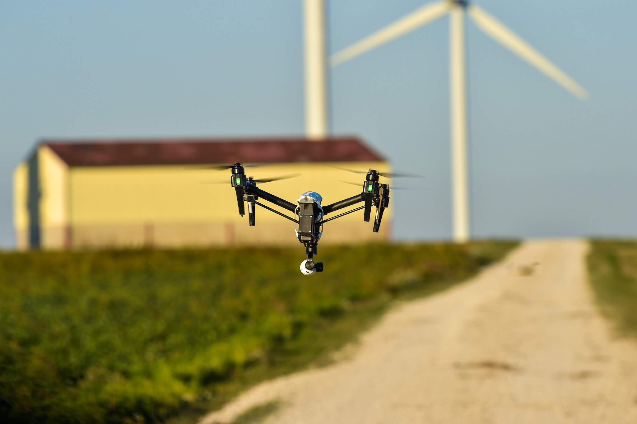 Nikon AF-S Nikkor 300mm F2.8G ED VR II sample photo. Drone wind farm monitoring champagne, france photography