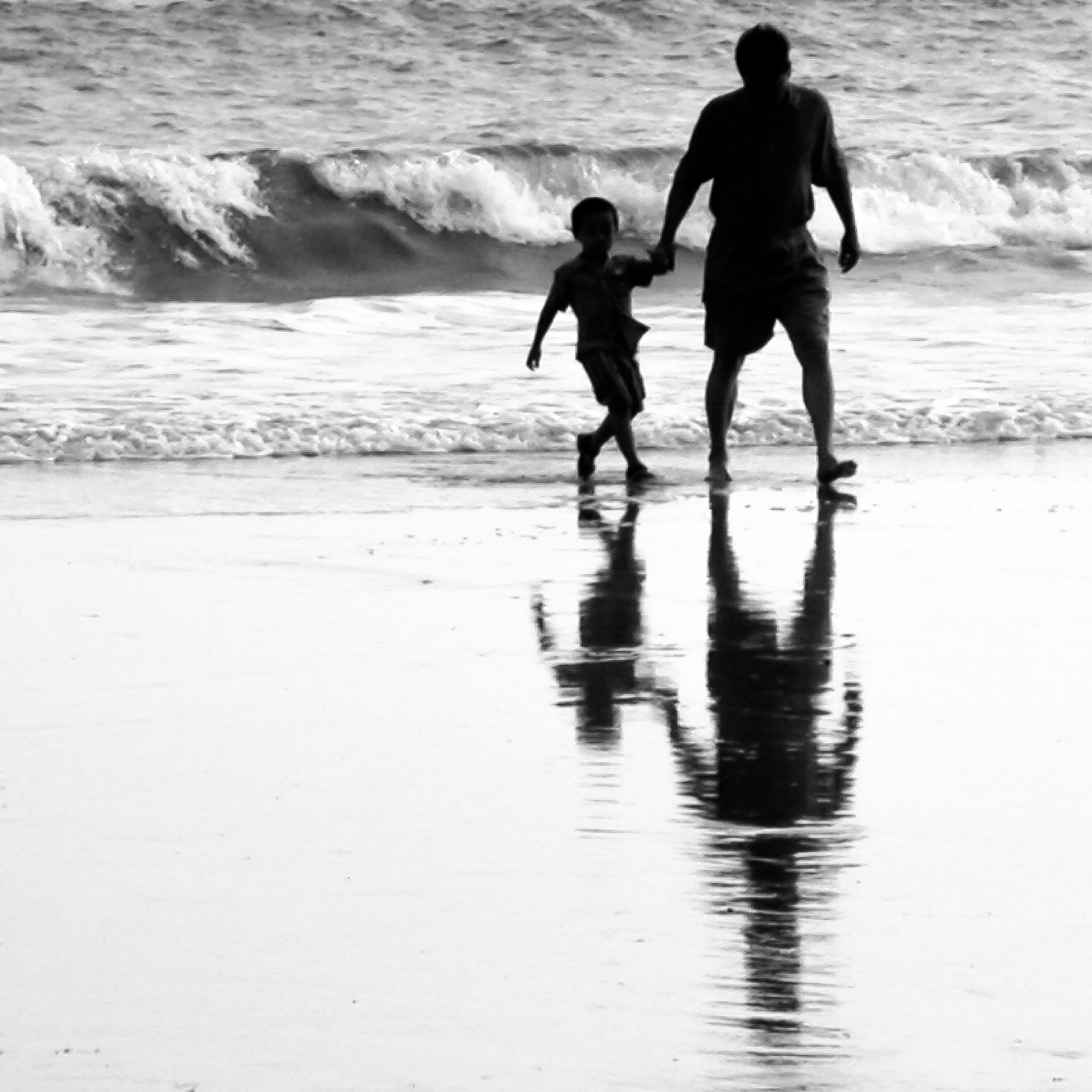 Nikon E995 sample photo. Story of beach photography