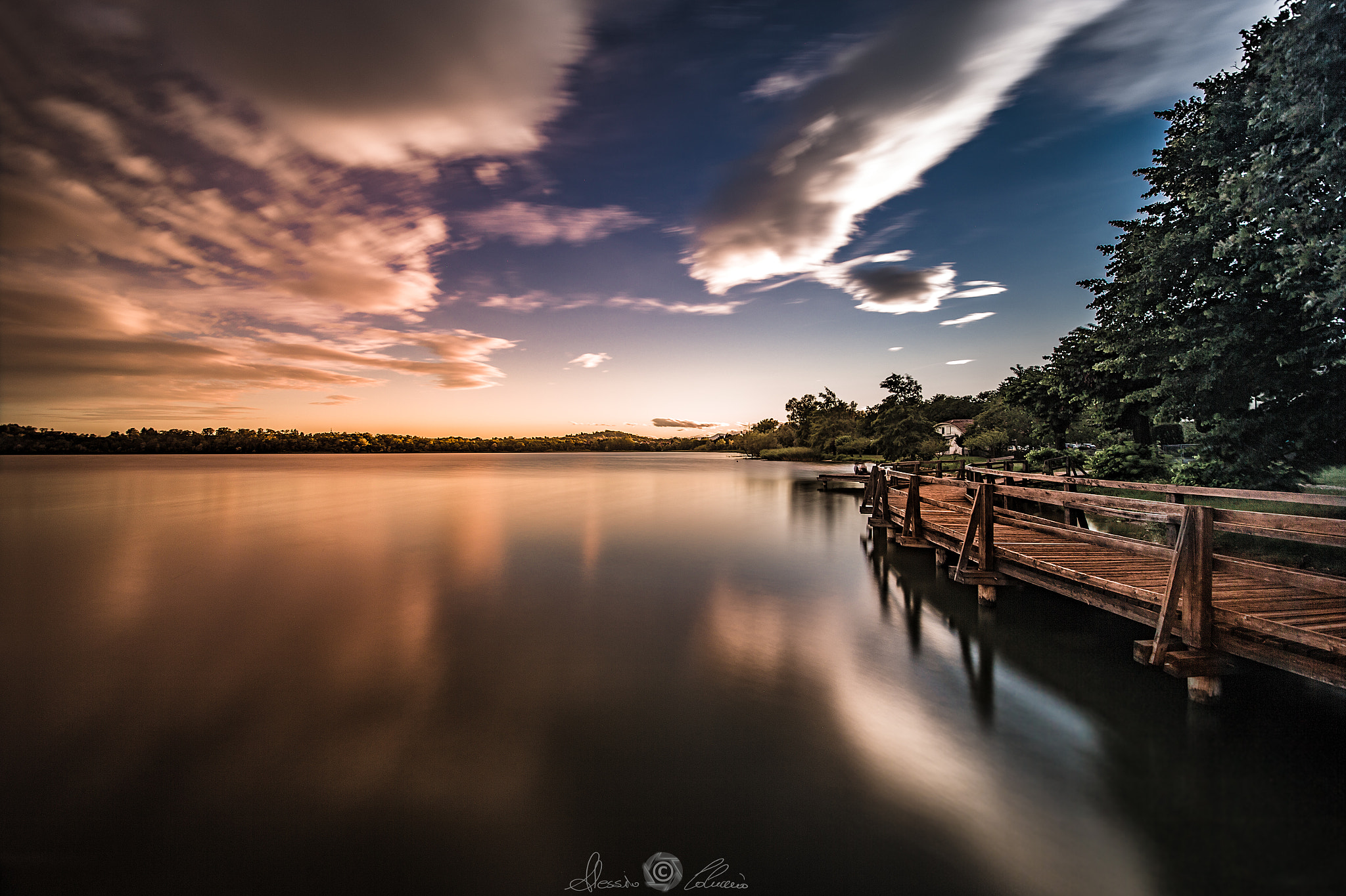 Canon EOS-1D X + Sigma 12-24mm F4.5-5.6 II DG HSM sample photo. The peace of the lake photography