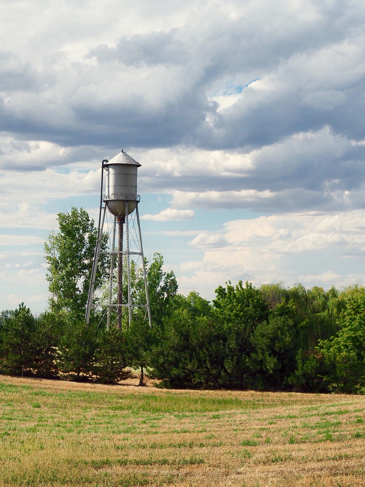 Olympus OM-D E-M5 II + Olympus M.Zuiko Digital ED 12-40mm F2.8 Pro sample photo. Water tower photography