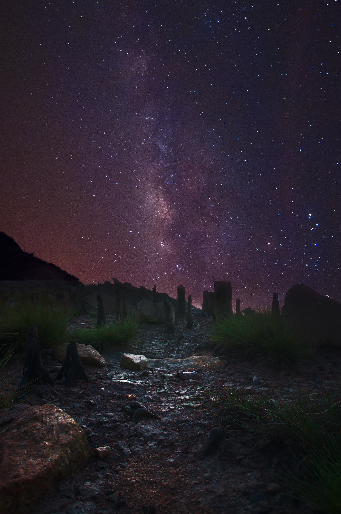 Nikon D300S sample photo. Night sky photography