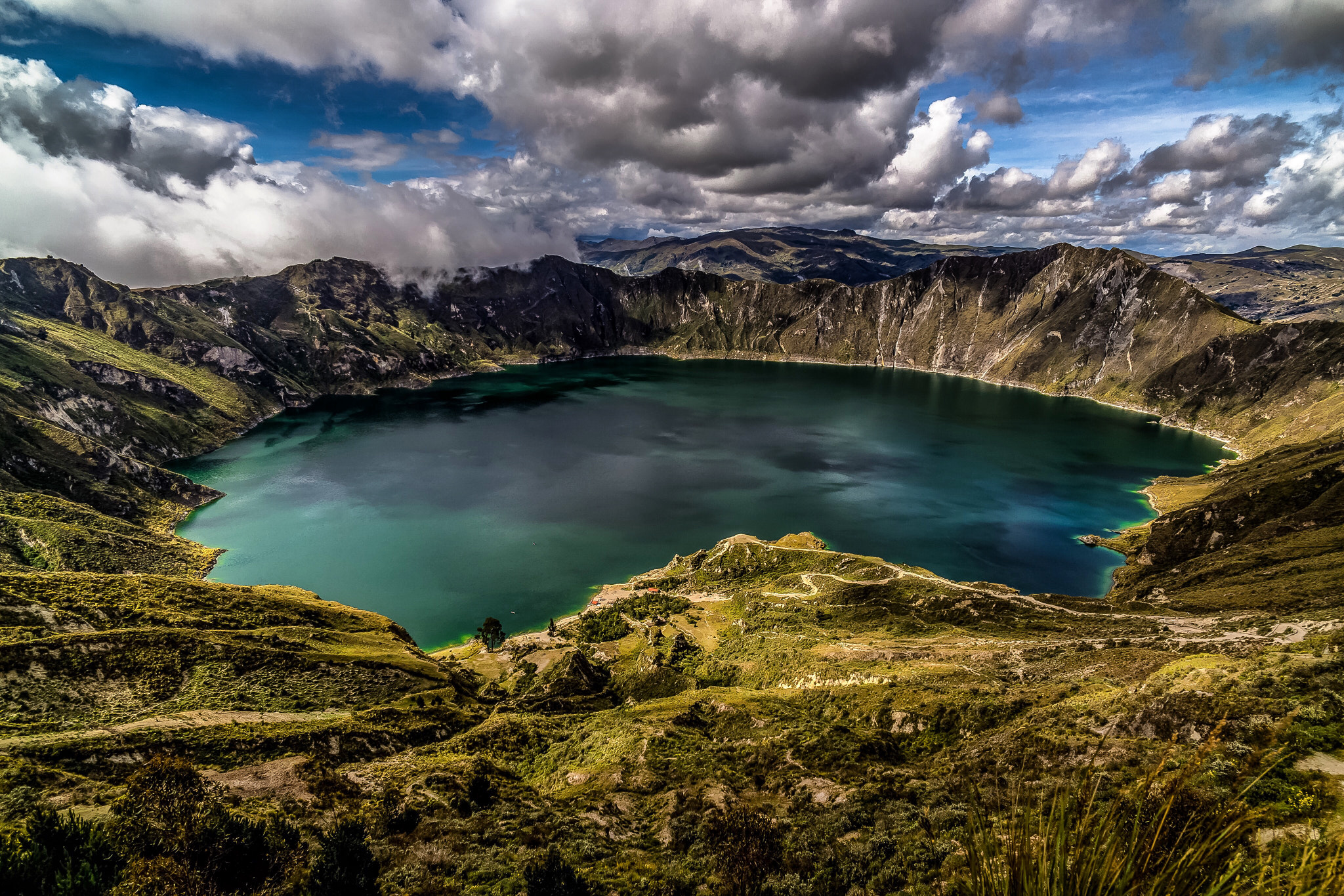 ZEISS Touit 12mm F2.8 sample photo. Quilotoa photography