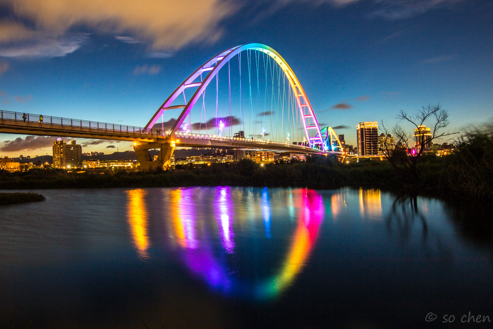 Canon EOS M sample photo. Rainbow chord photography