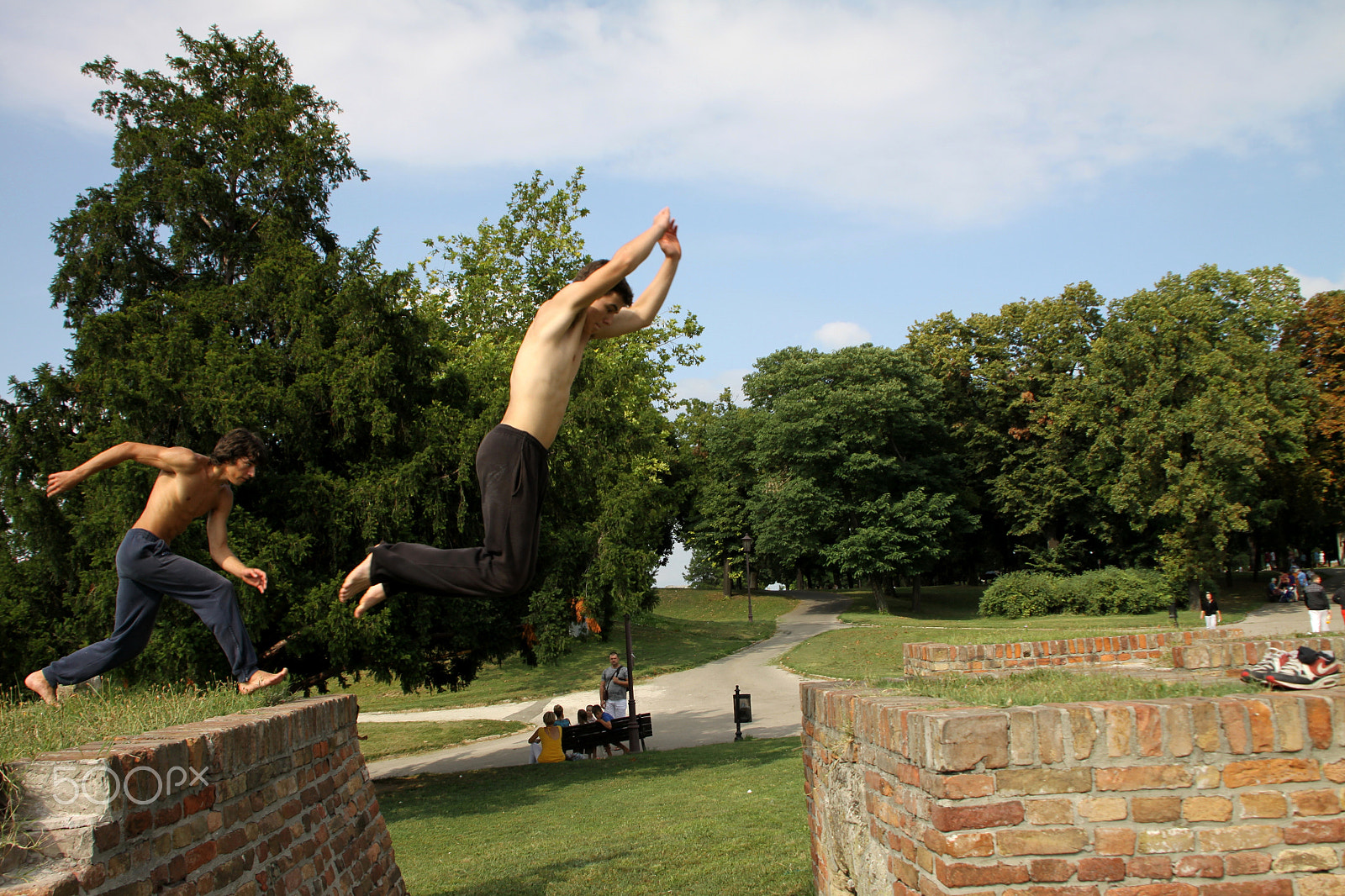 Canon EOS 50D sample photo. Parkour beogradska tvrđava 2010 photography